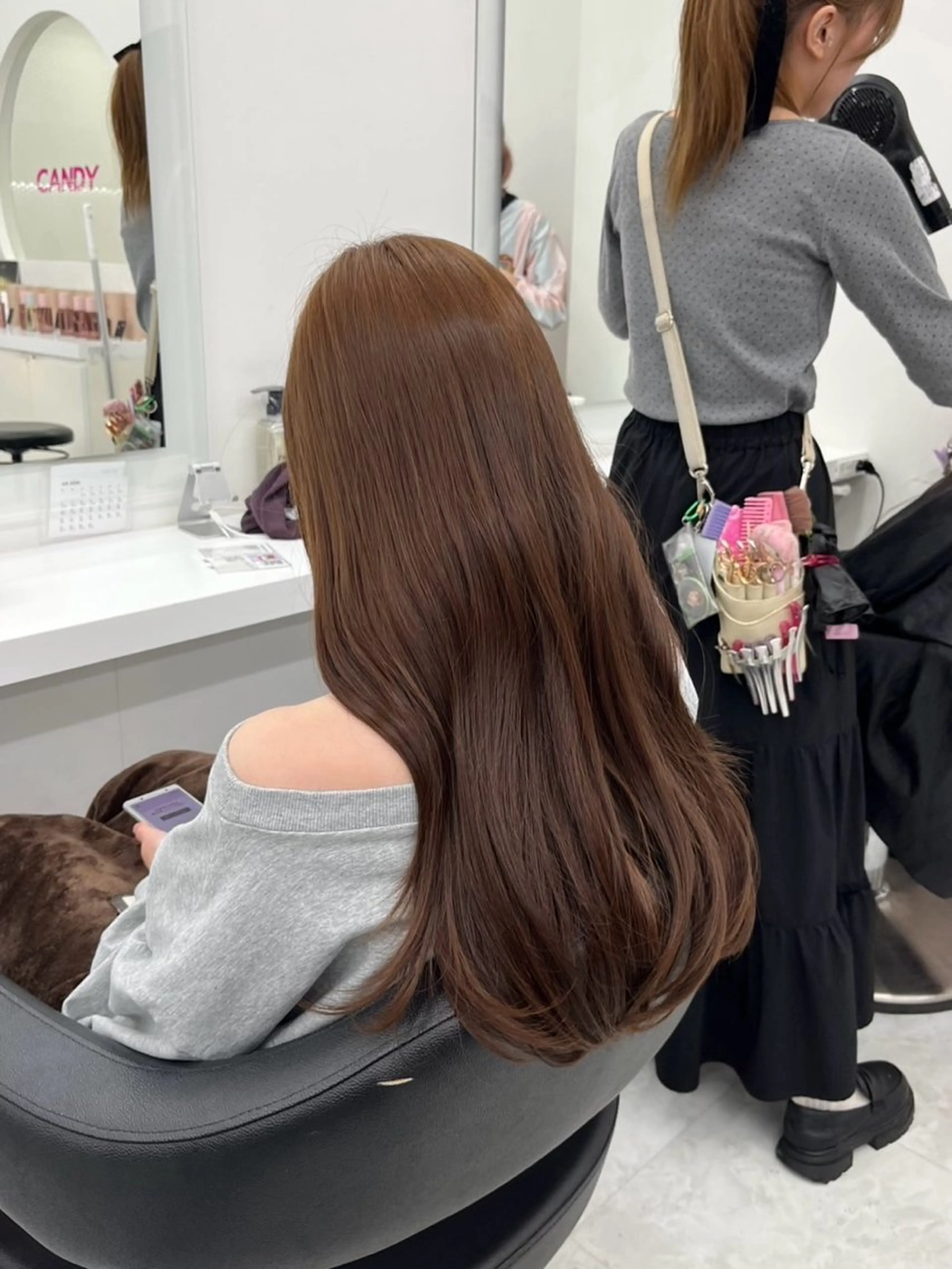 ロング カラー 莉汐 🌙* :ﾟのヘアスタイル