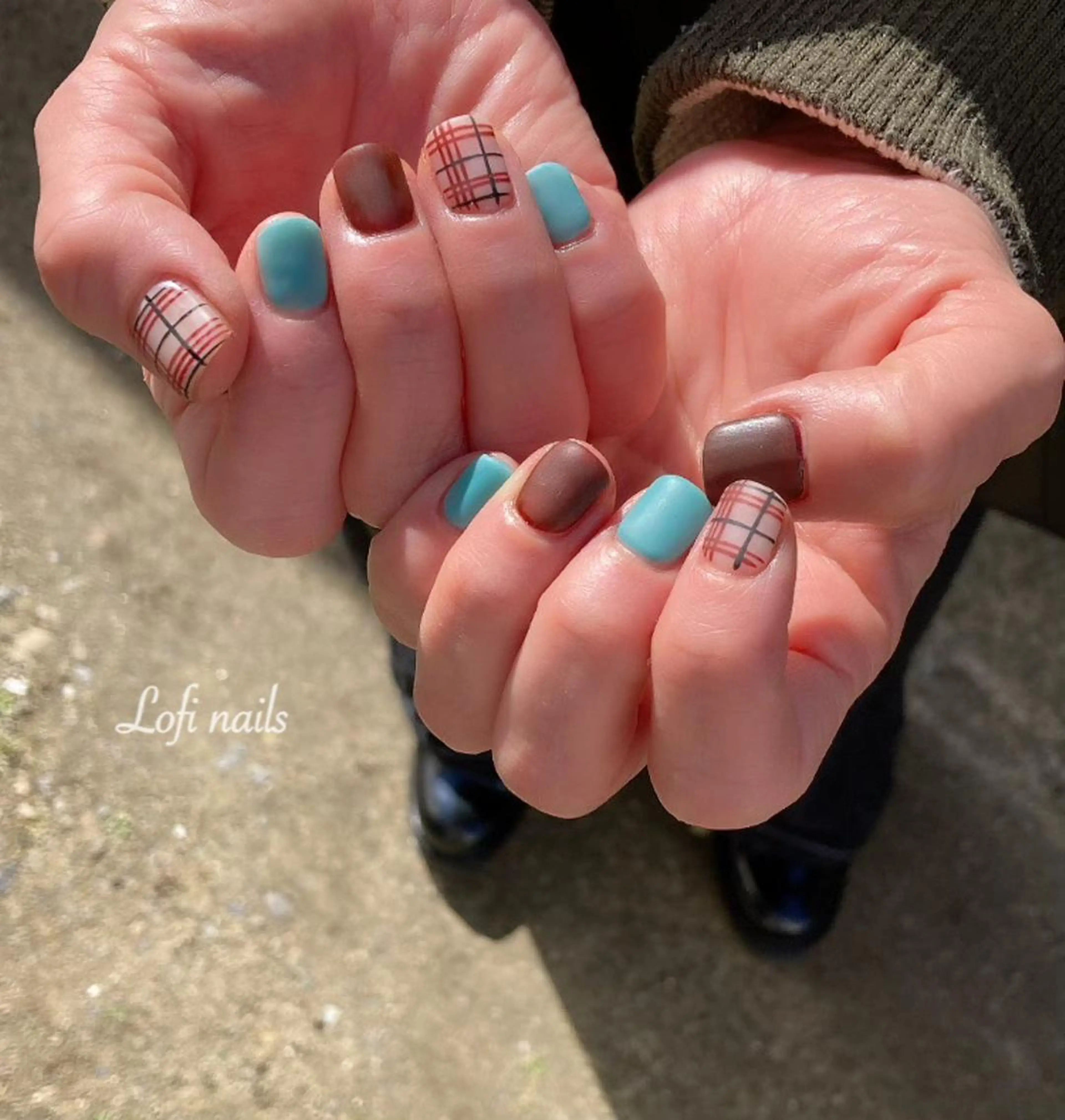ショート ネイル Lofi nails ゆきこのネイルデザイン
