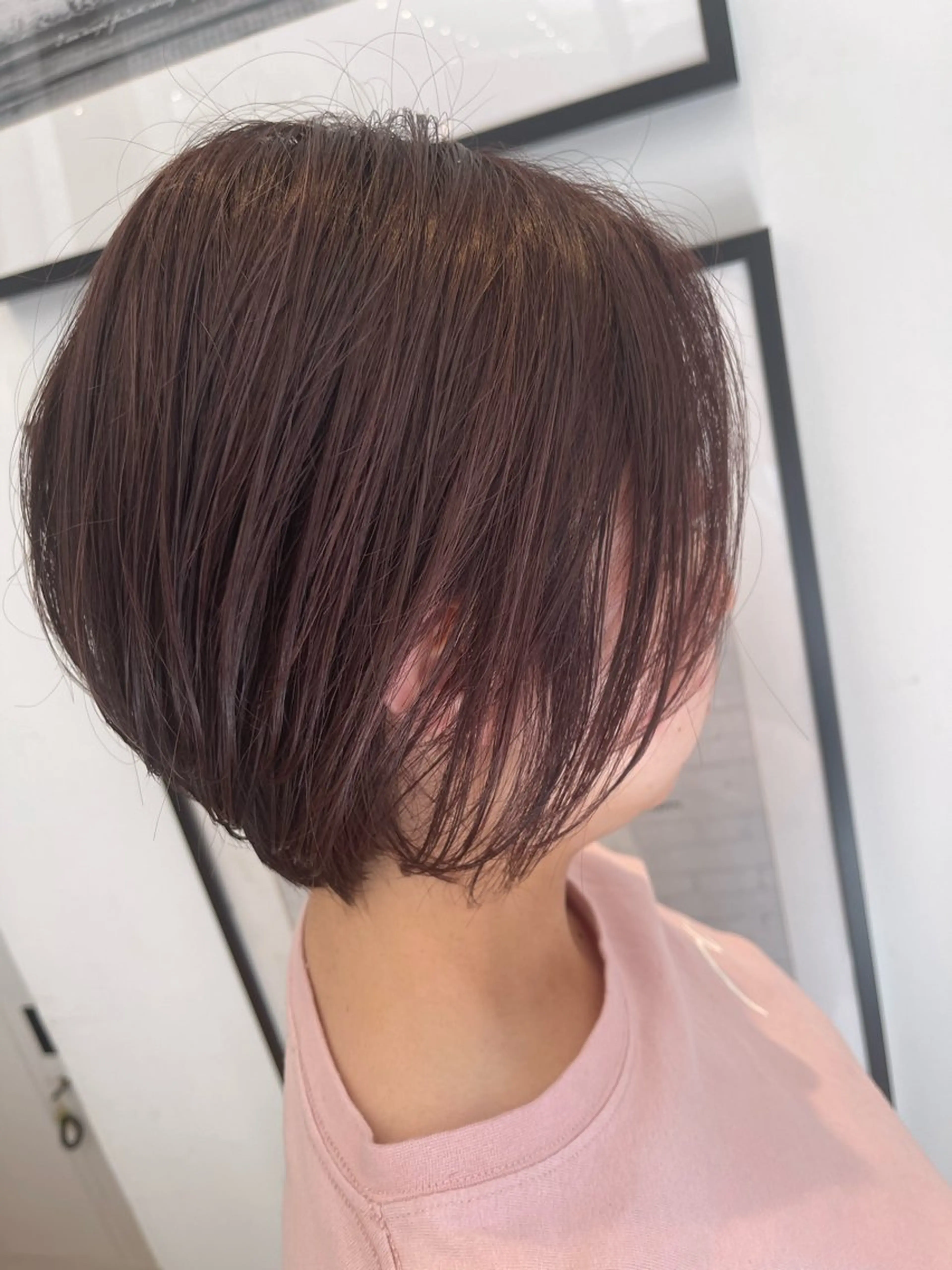 ショート カラー 塚本 昂のヘアスタイル