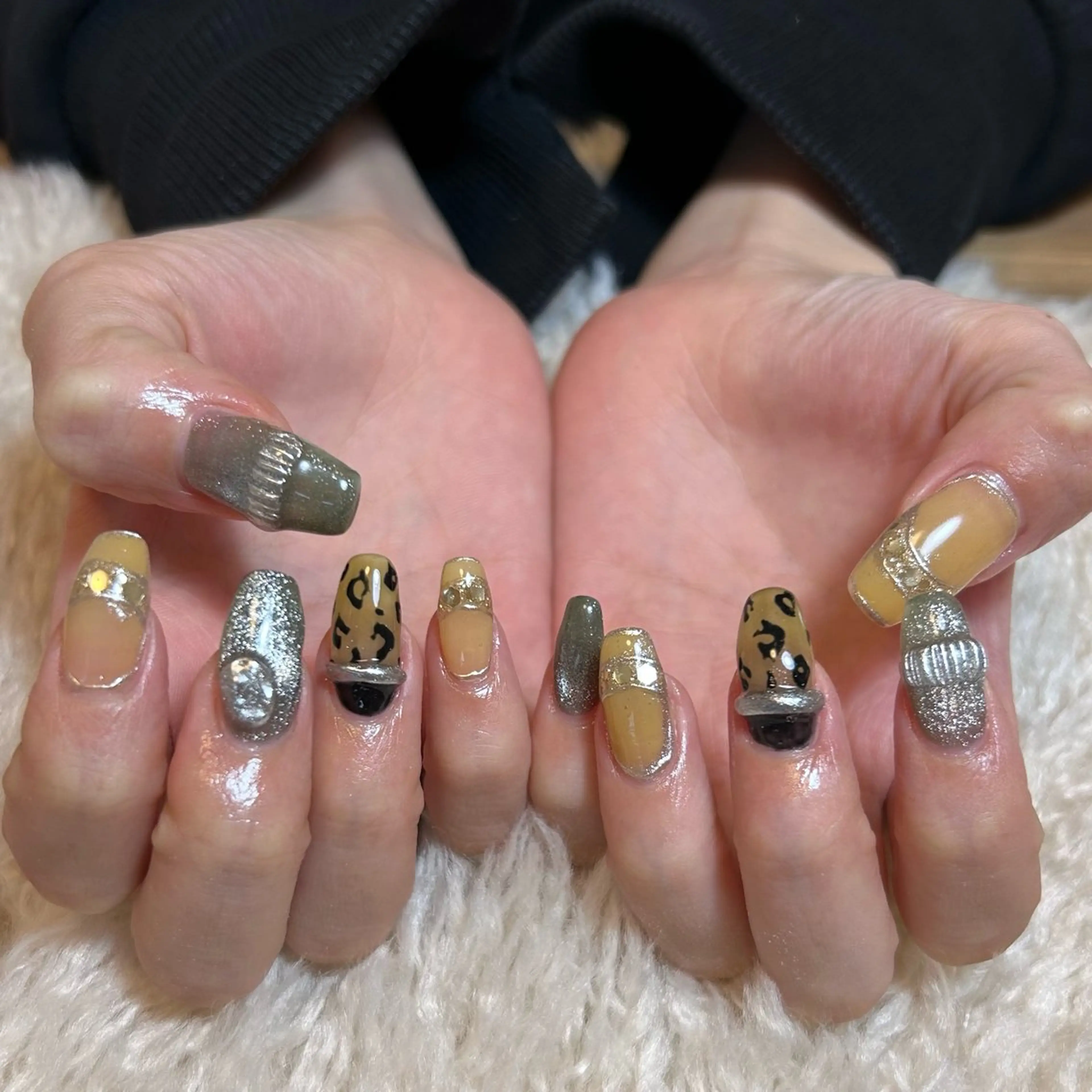 ネイル アニマル柄 ハンドネイル nailsalon kiii'sのネイルデザイン