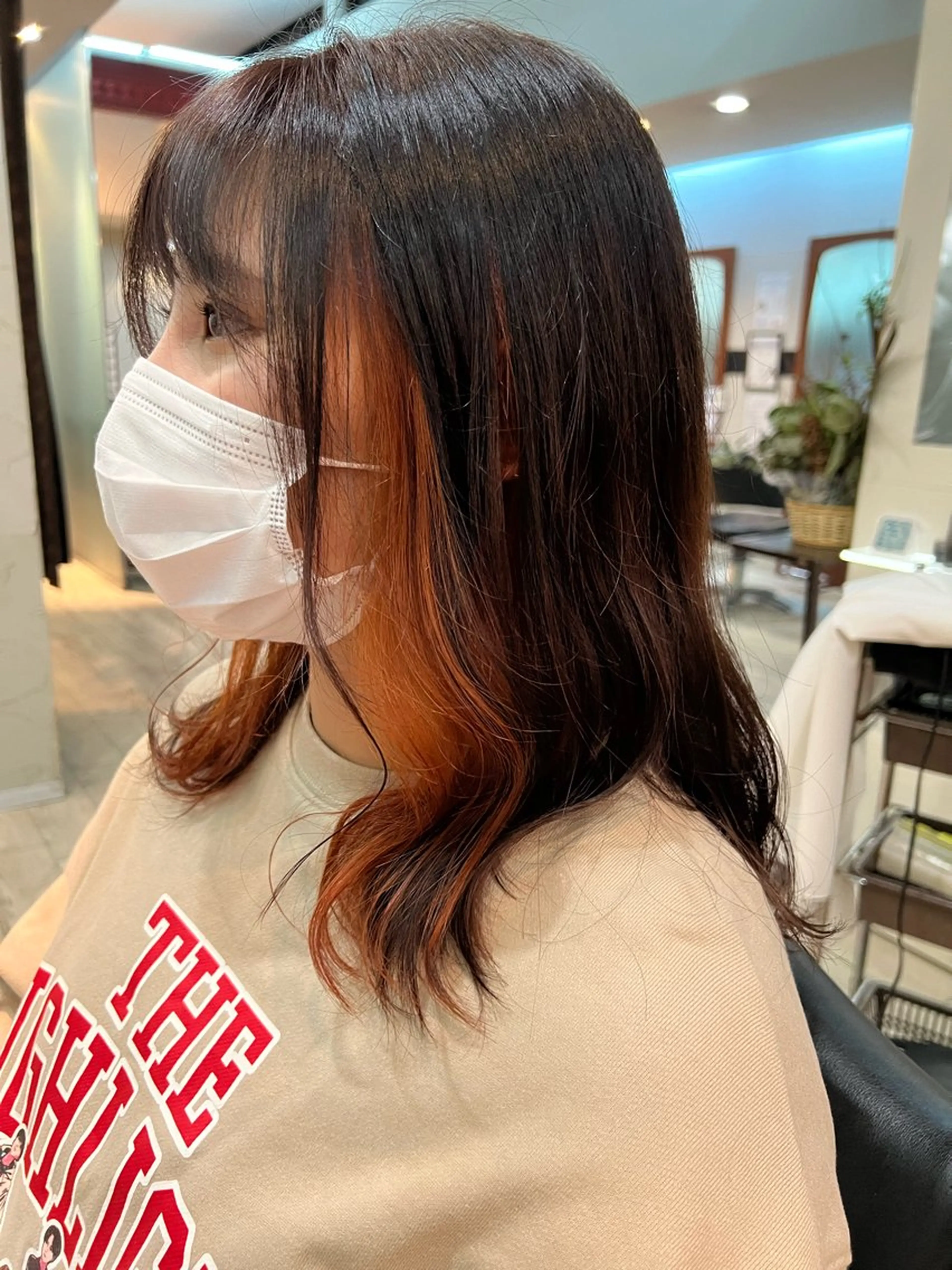 カラー 村尾 麗奈のヘアスタイル