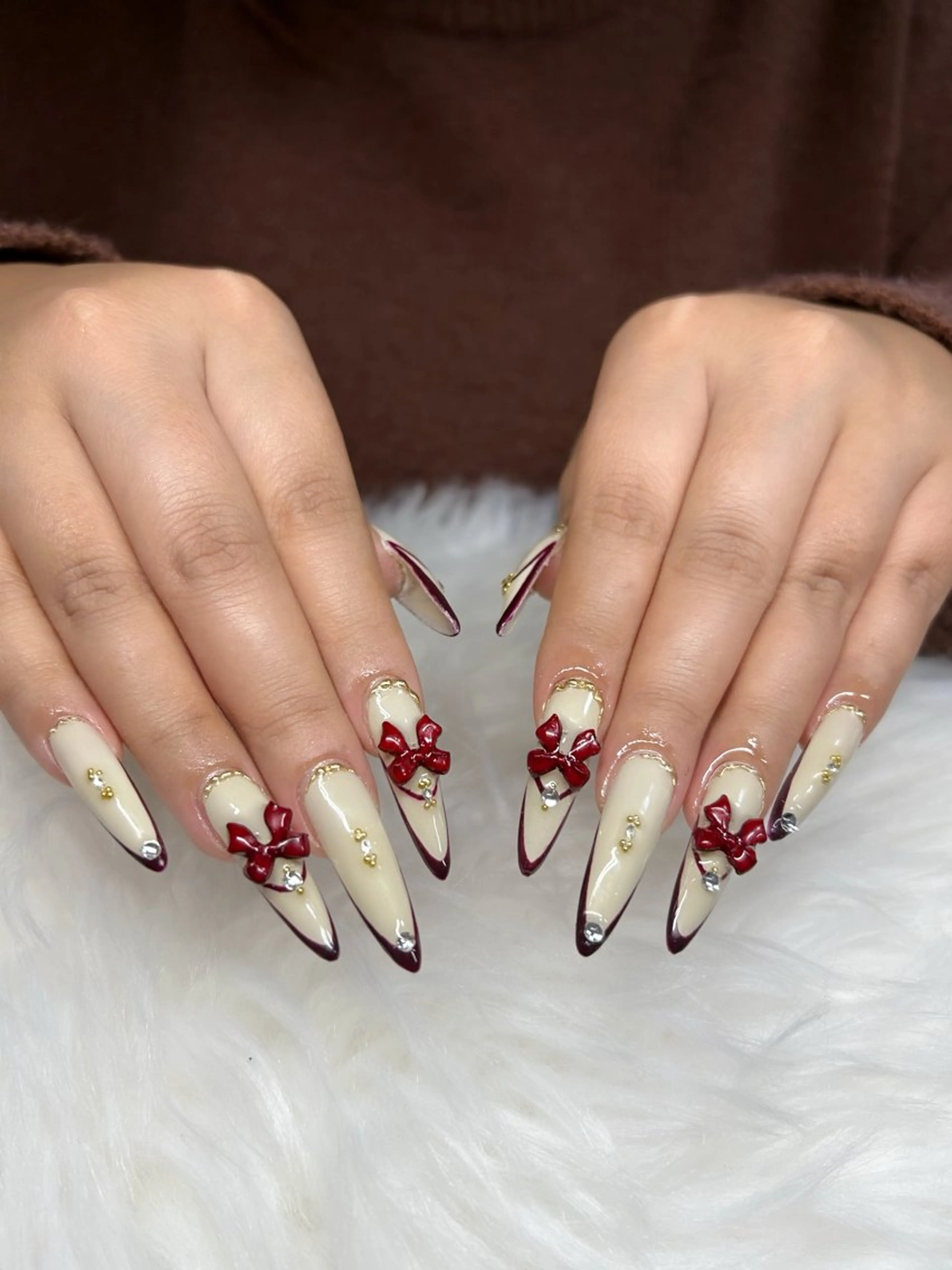 ネイル アートネイル オーロラネイル チークネイル 長さ出し フットネイル Chan nailsのネイルデザイン