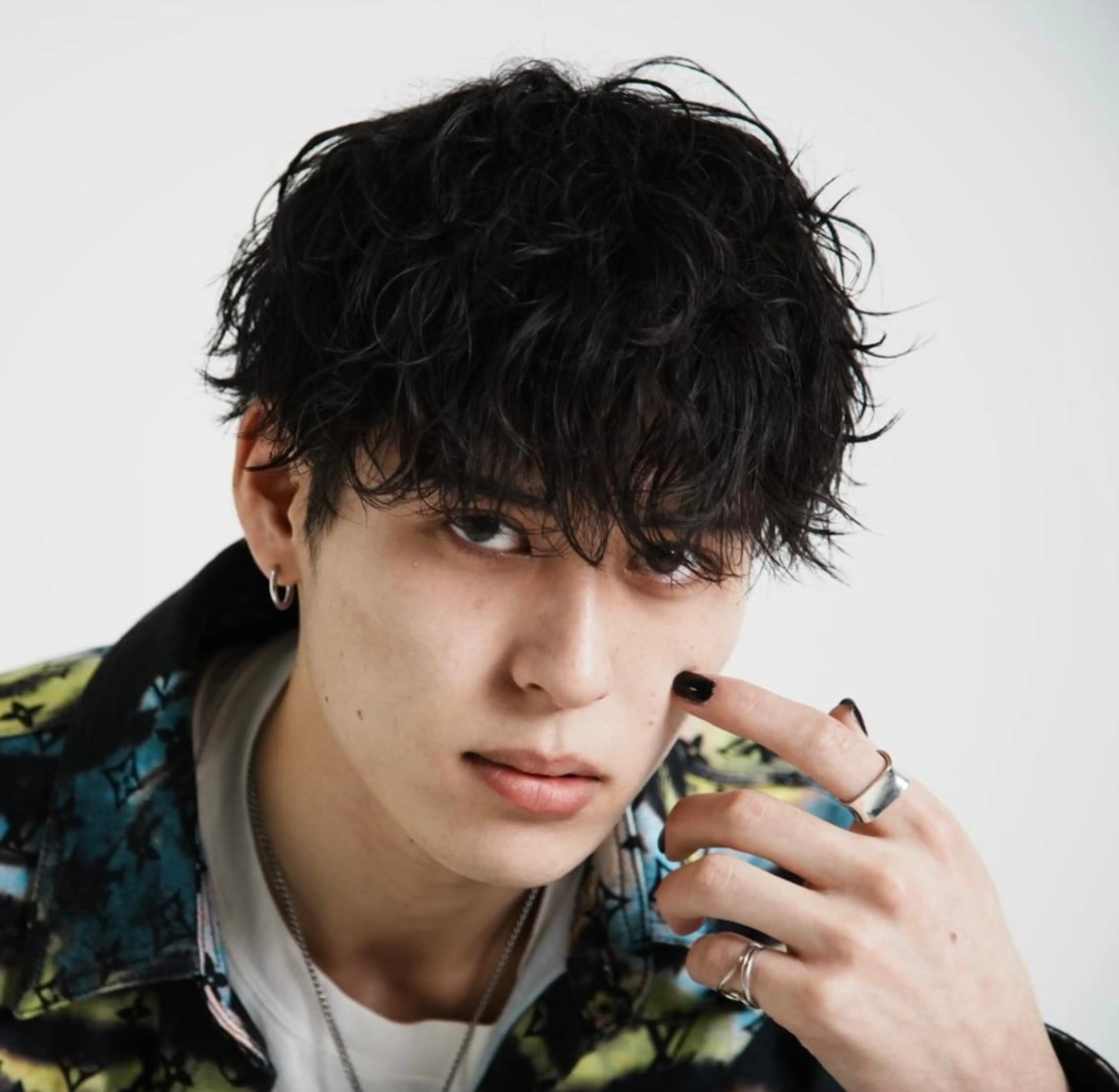 ミディアム 💎メンズカット ／フェザー／細野💎のヘアスタイル