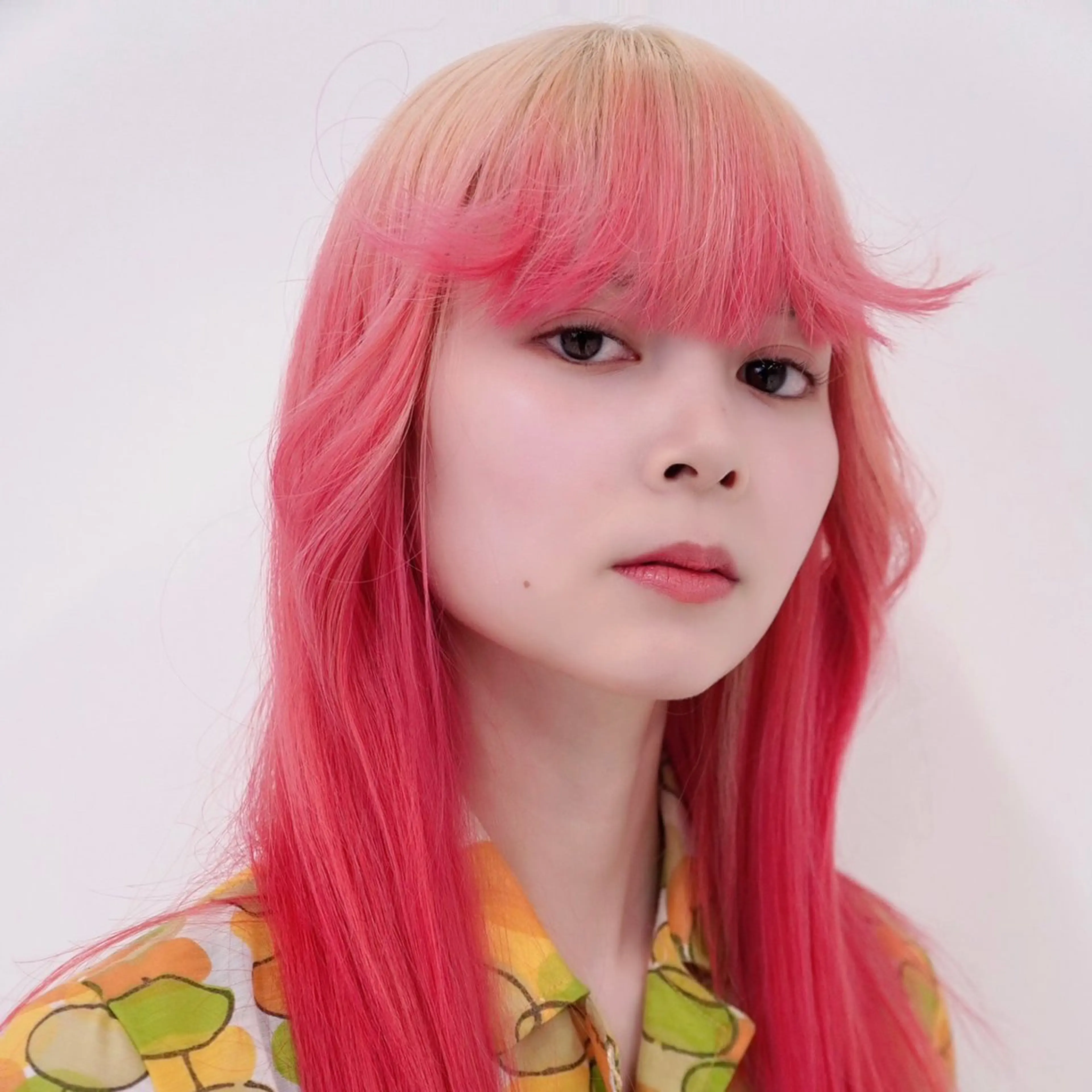 ミディアム カラー グラデーションカラー 今出 りょうやのヘアスタイル