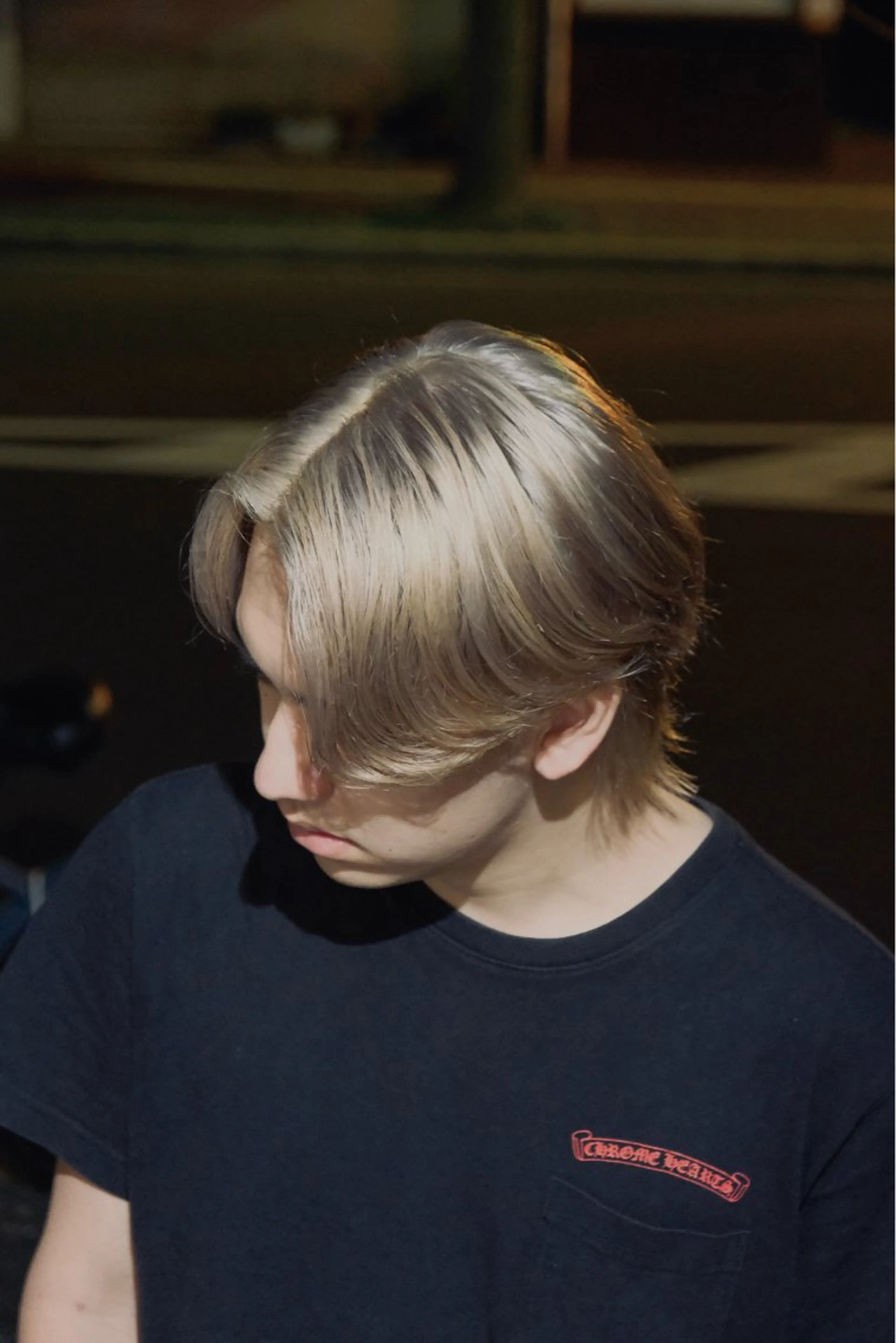 メンズ ヘアカラー Matsuda Koutaのヘアスタイル