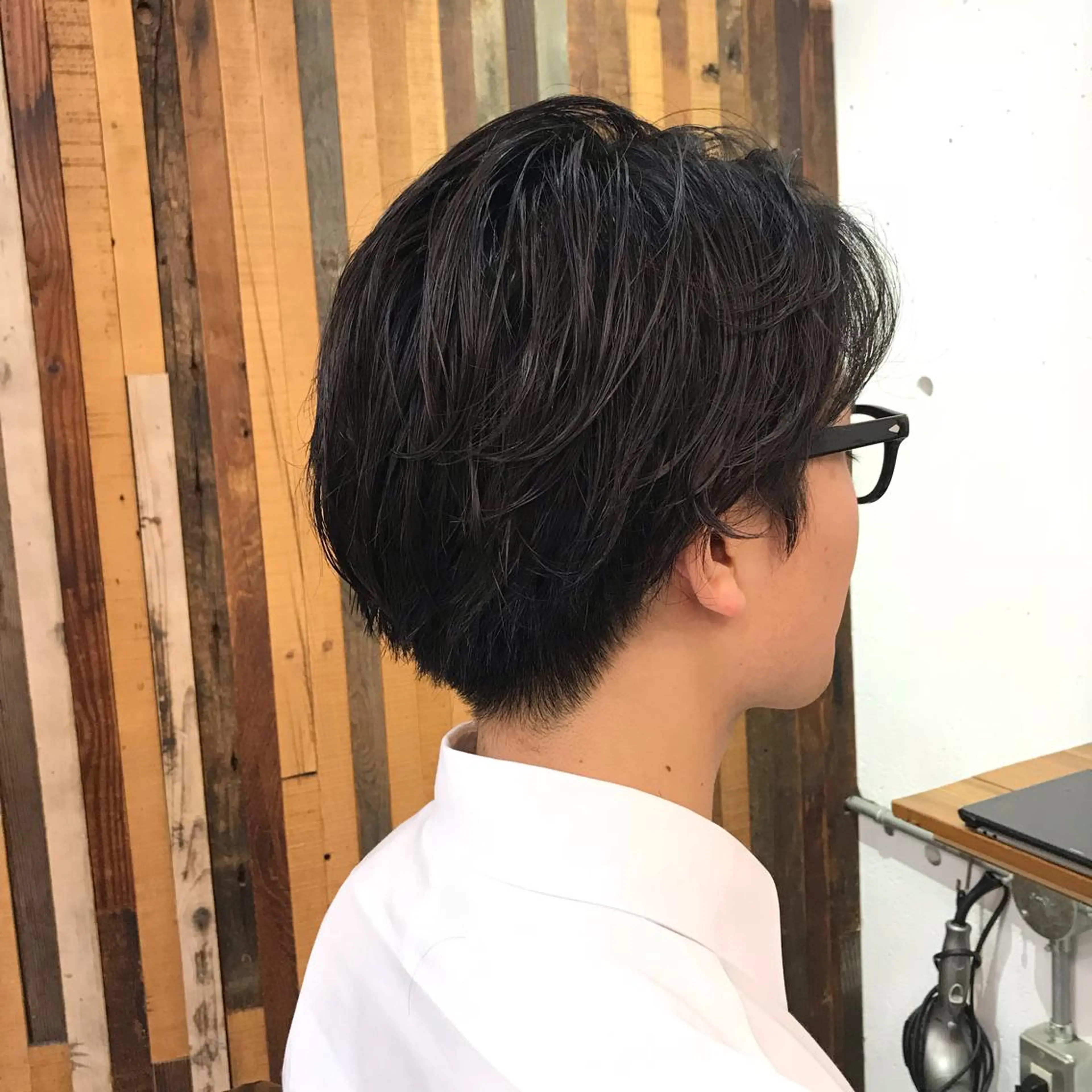 ミディアム パーマ メンズ ミディアムパーマ メンズパーマ サイトウ ジュンヤのヘアスタイル