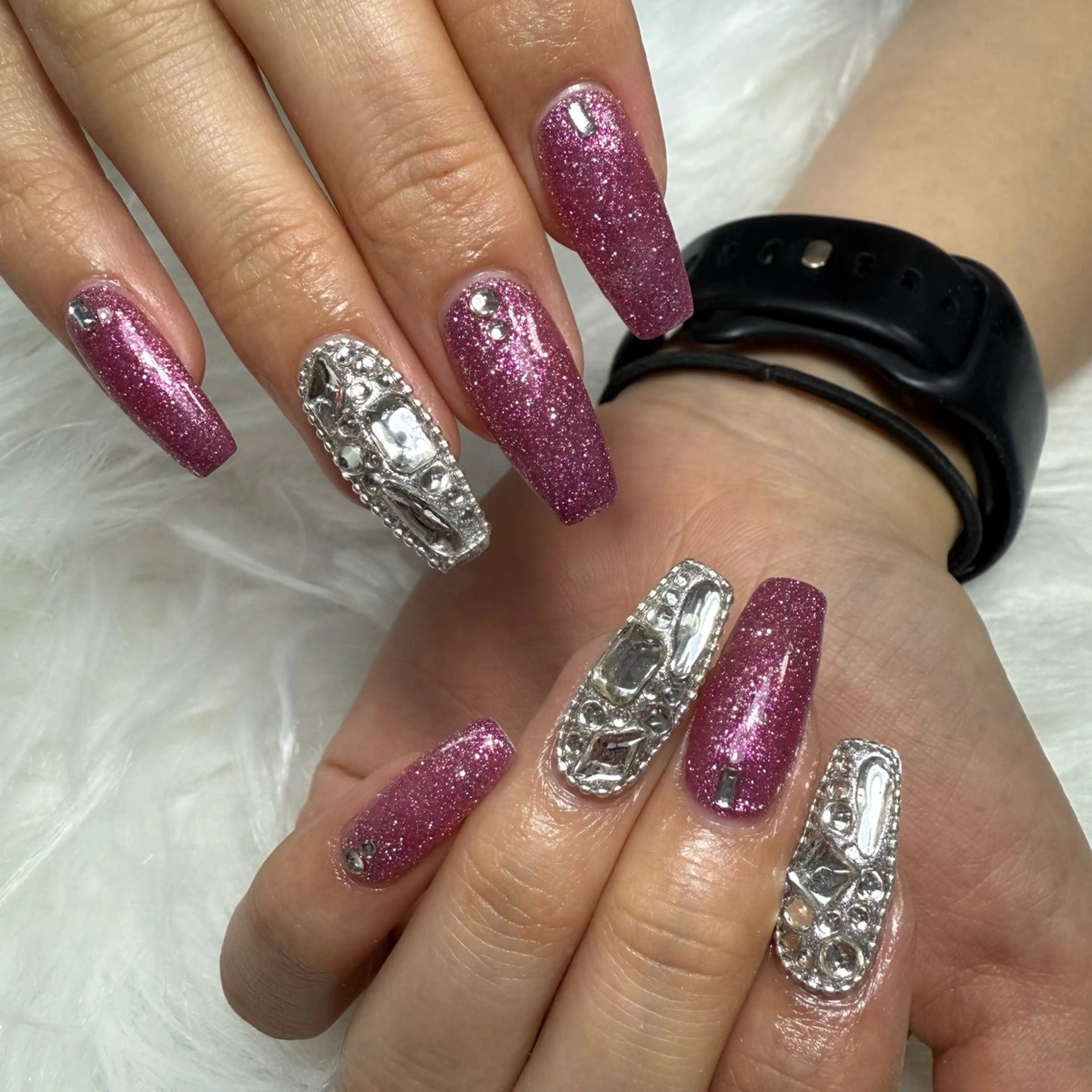 ネイル フラッシュネイル ハンドネイル L'ino nailのネイルデザイン