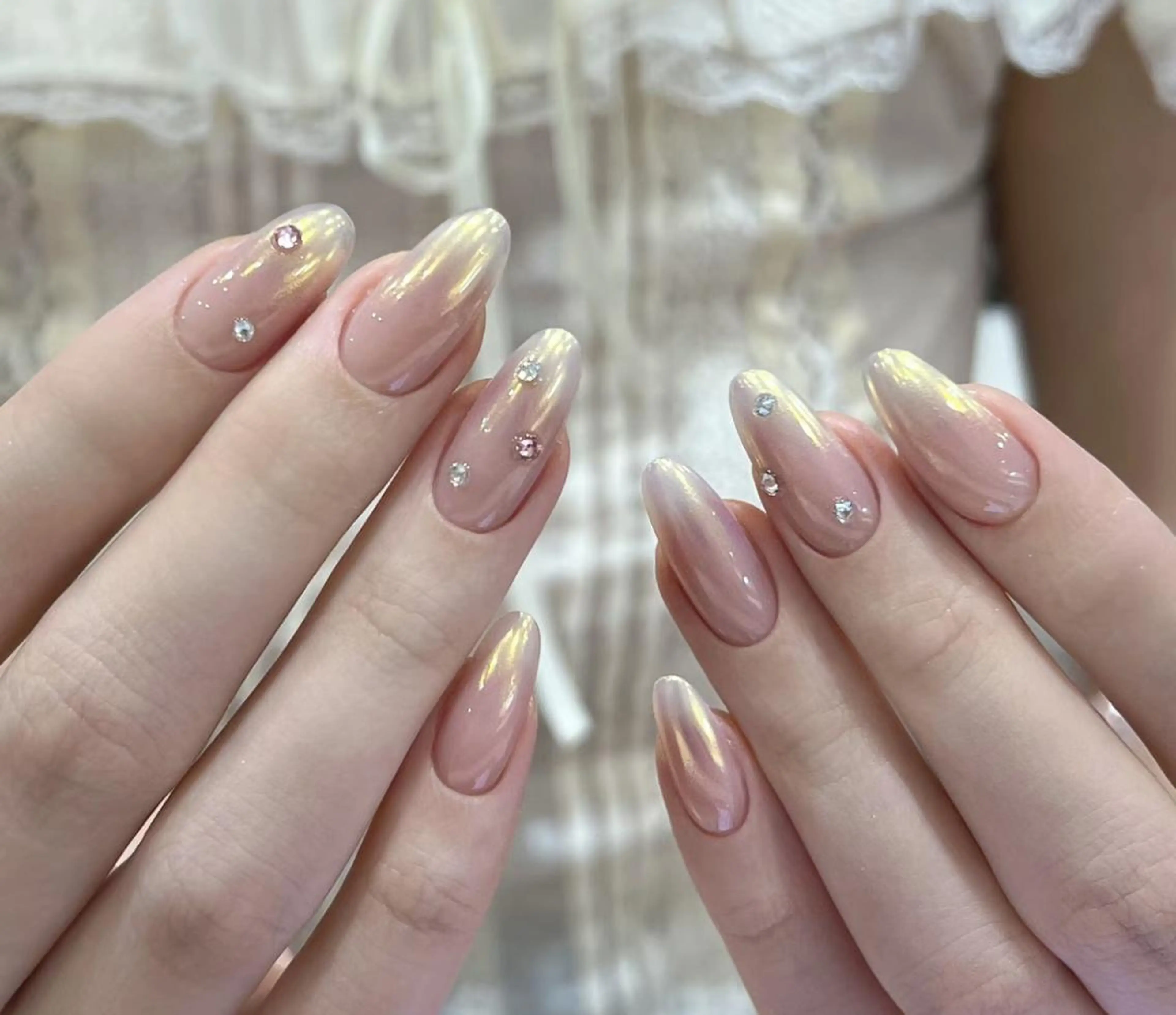 ネイル ハンドネイル By moonネイル 🌷ワンホン/韓国風のネイルデザイン