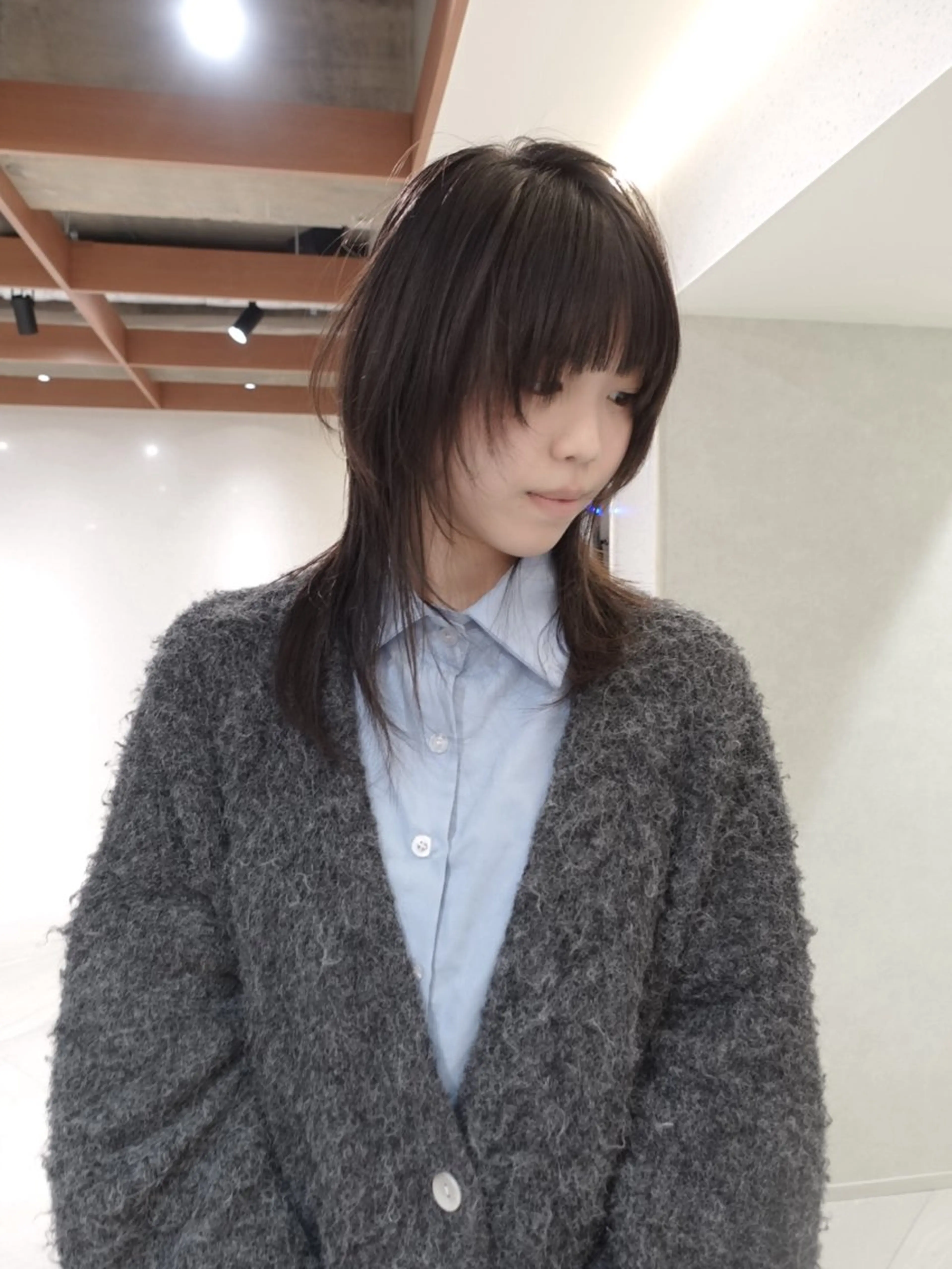 ロング カラー ハッシュカット カット ヘアカラー トリートメント kakeru/ボブ パーマ/レイヤーのヘアスタイル