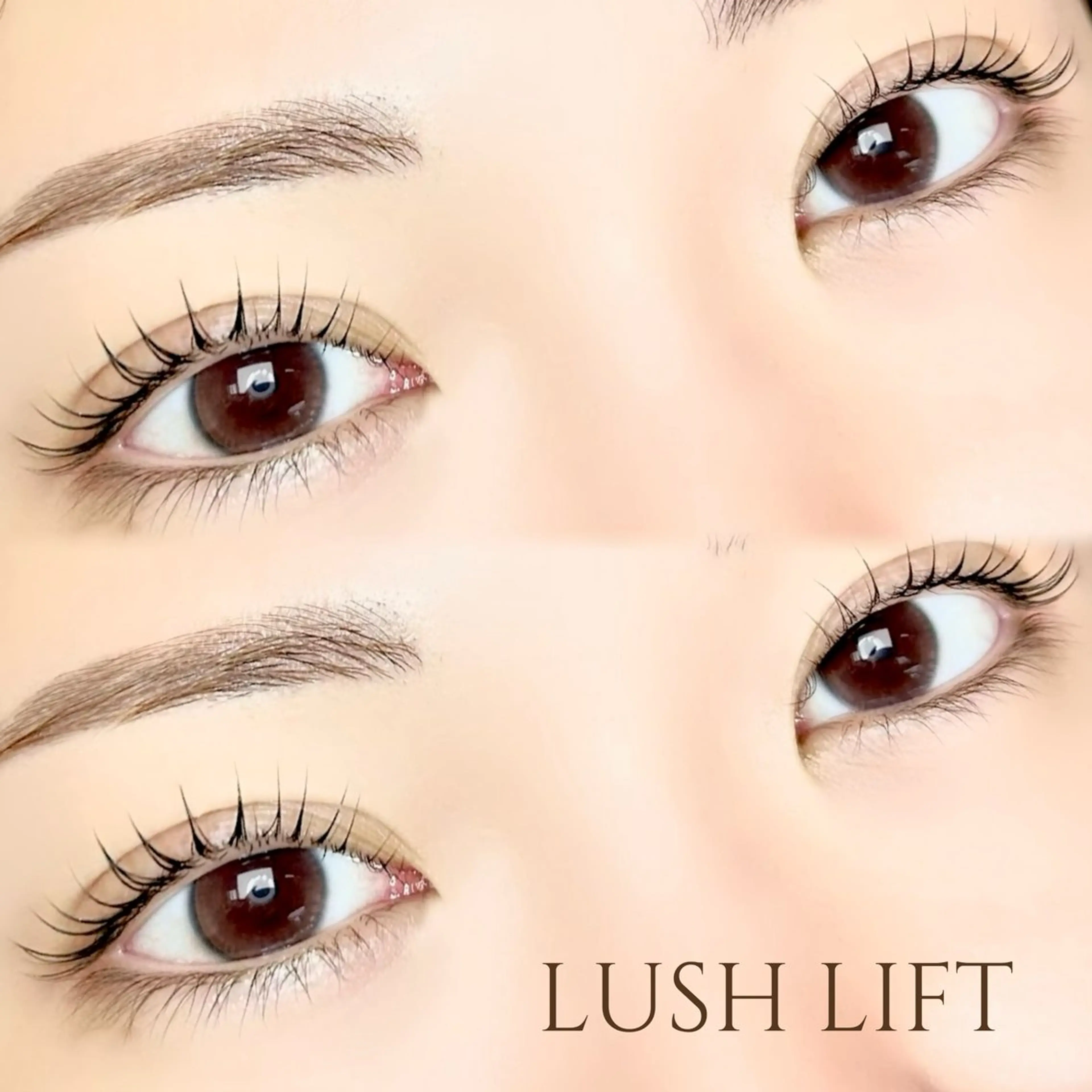 マツエク・マツパ マツパ joieange 心斎橋tanakaのマツエク・マツパデザイン