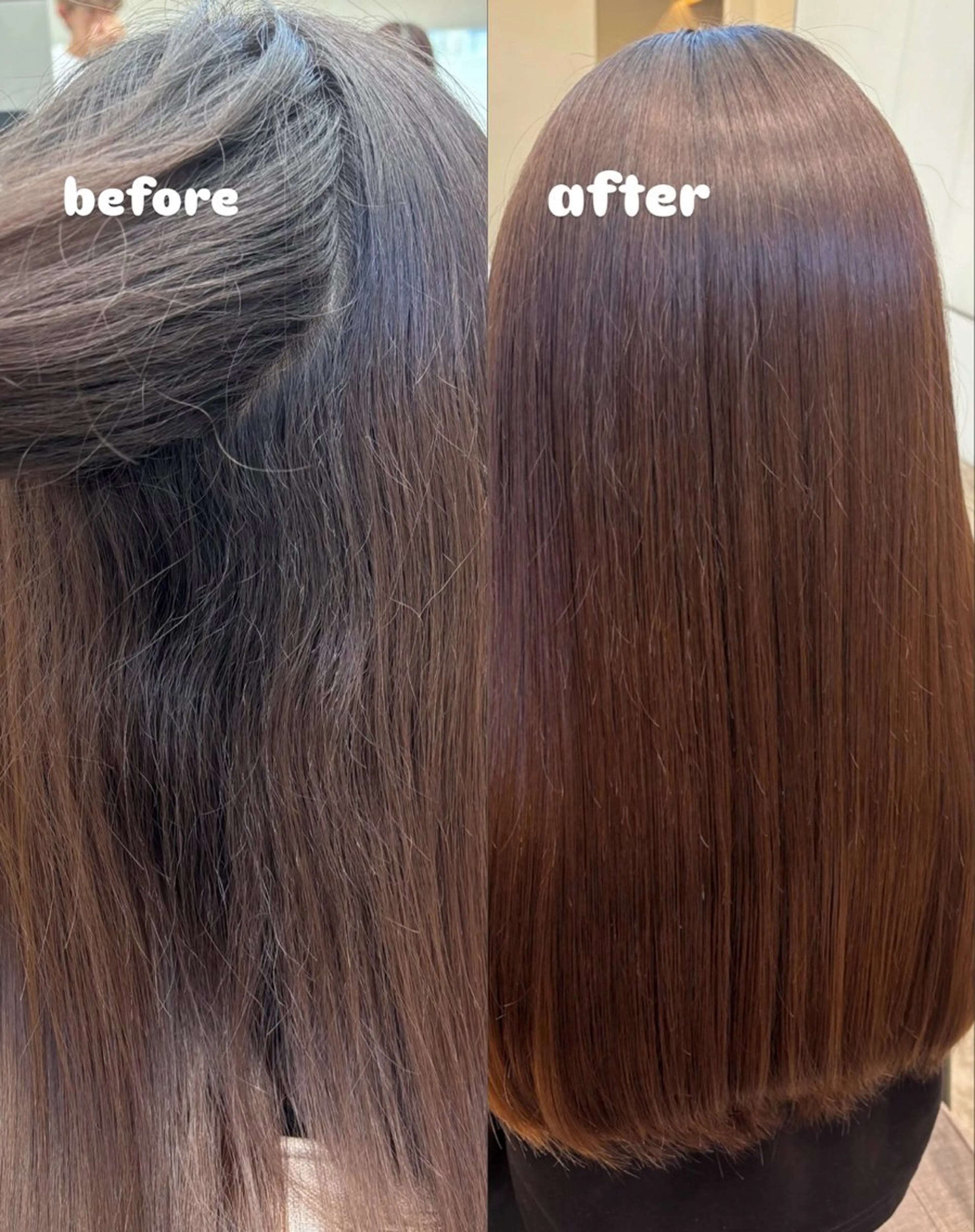 ロング TEMIL HAIR 彩香のヘアスタイル