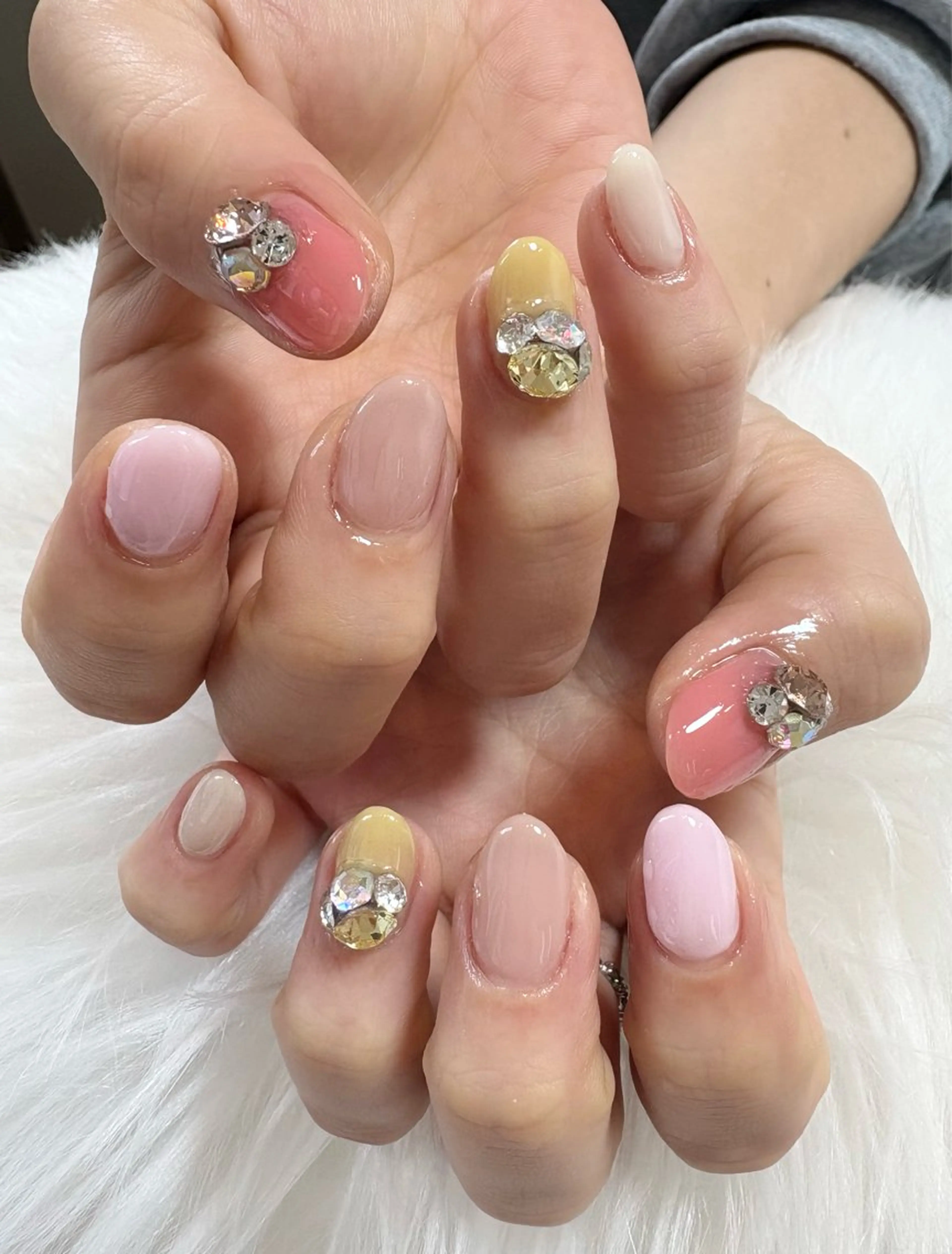 パーマ おうちサロン by maururuのネイルデザイン