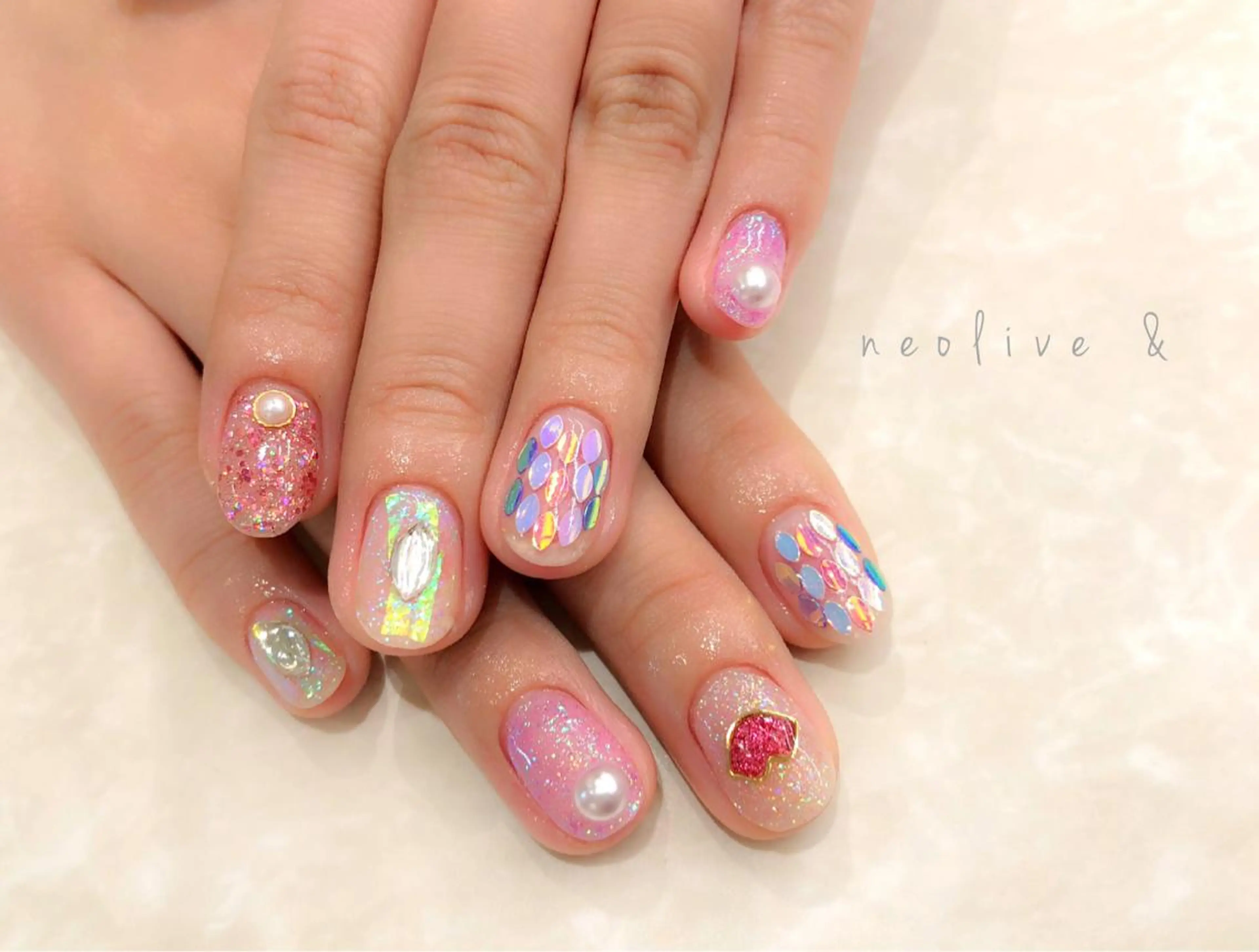 ネイル マツエク・マツパ アートネイル Yuriko Omi パラジェル/渋谷のネイルデザイン