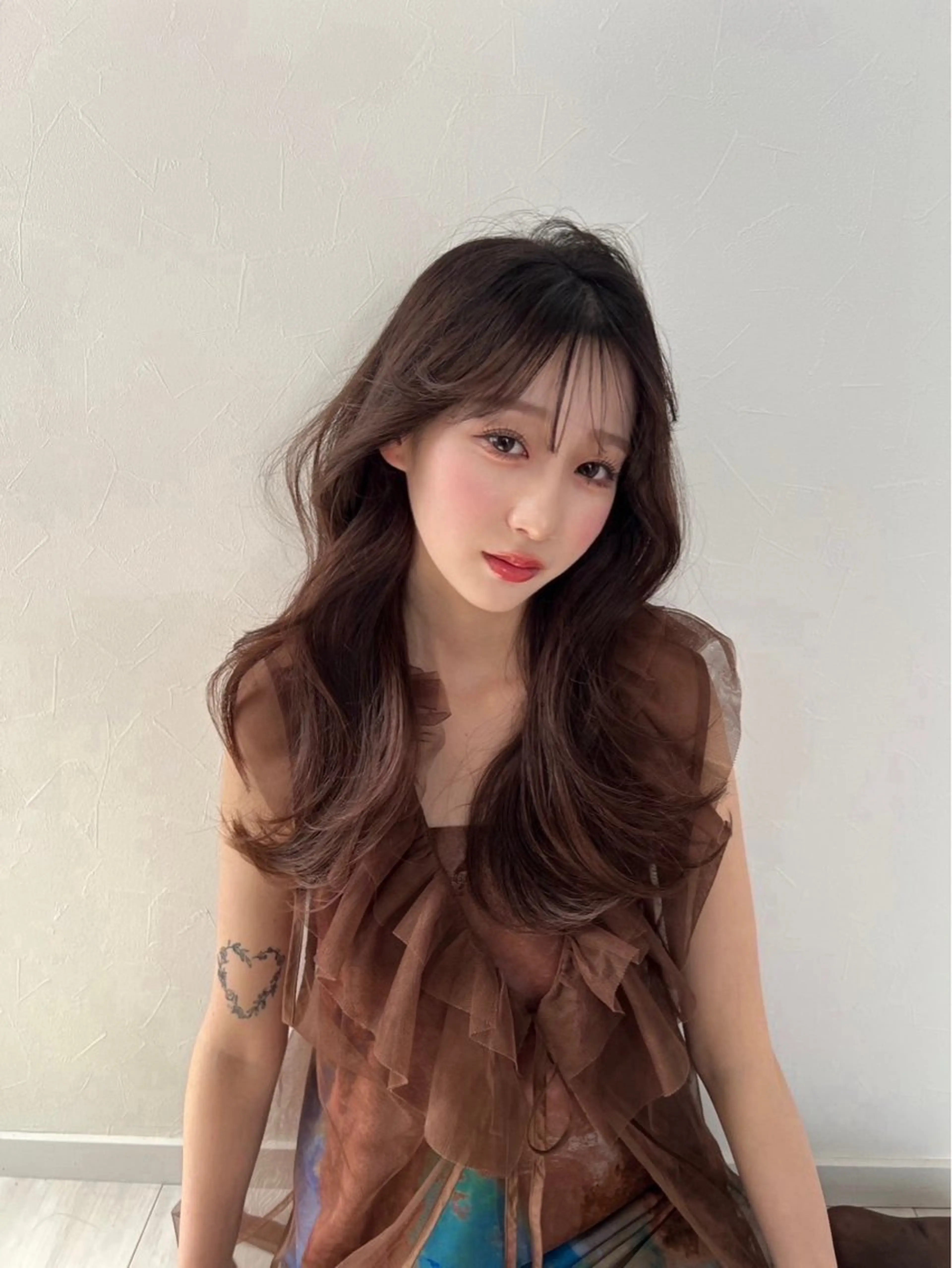 ブリーチなし【ダブルカラー】☆ダブルカラー+カット+保湿TR付き♪8800円の写真