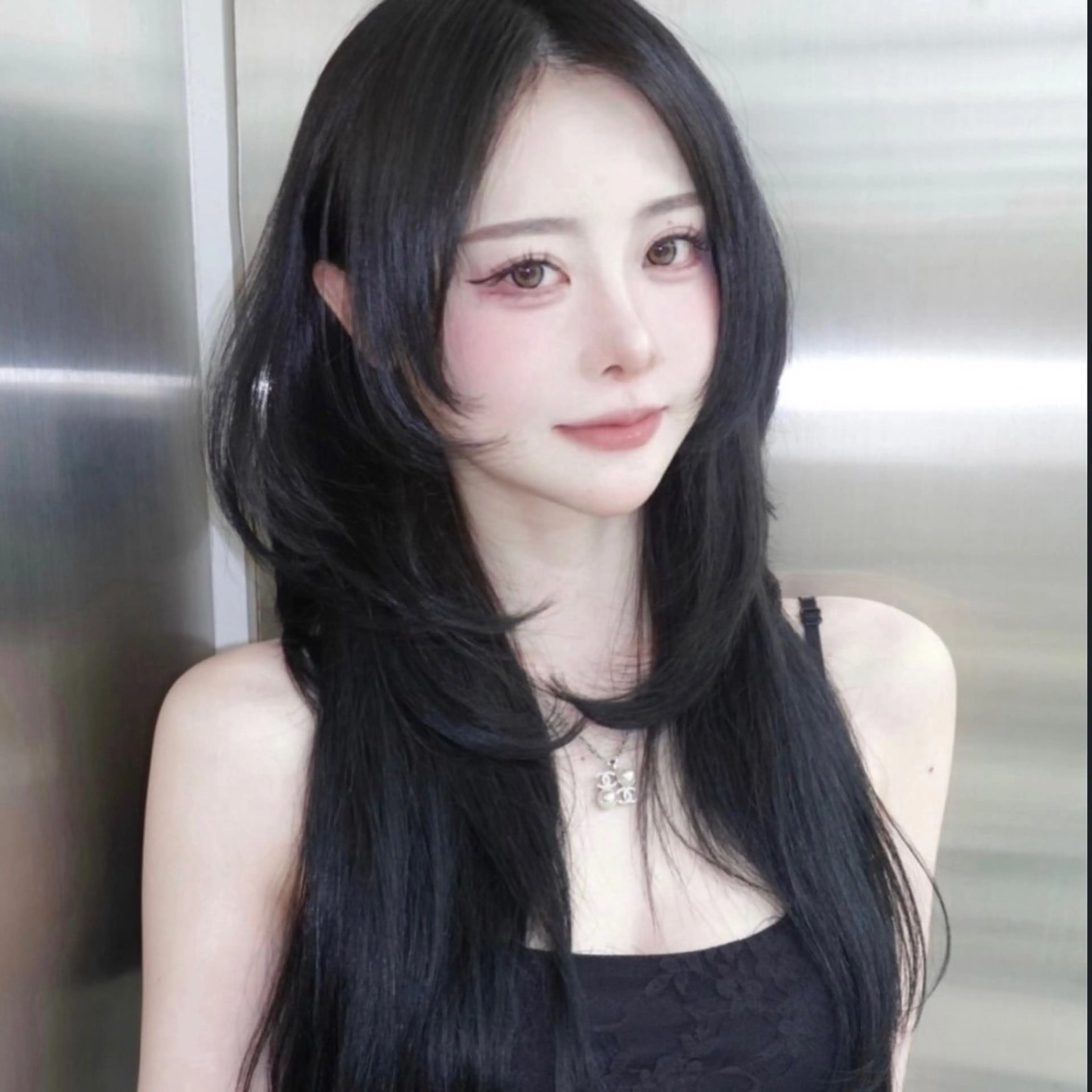 【🫧暗髪でも盛れる🫧】就活カラー＋韓国レイヤー¥7,700（通常¥11,000）の写真