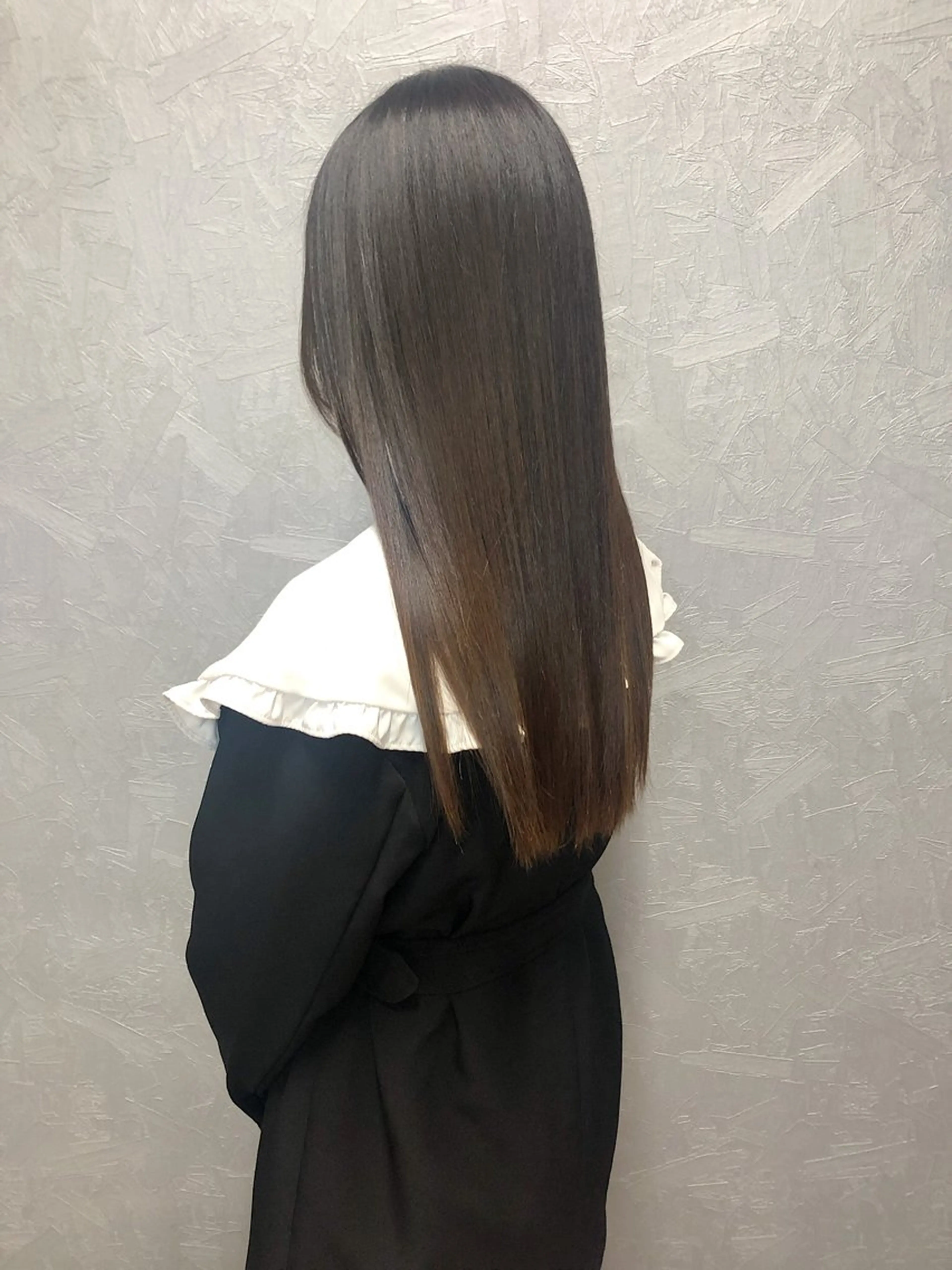 【髪質改善カラー】＋ハイダメージケア【link】2ステップトリートメント ¥9900の写真