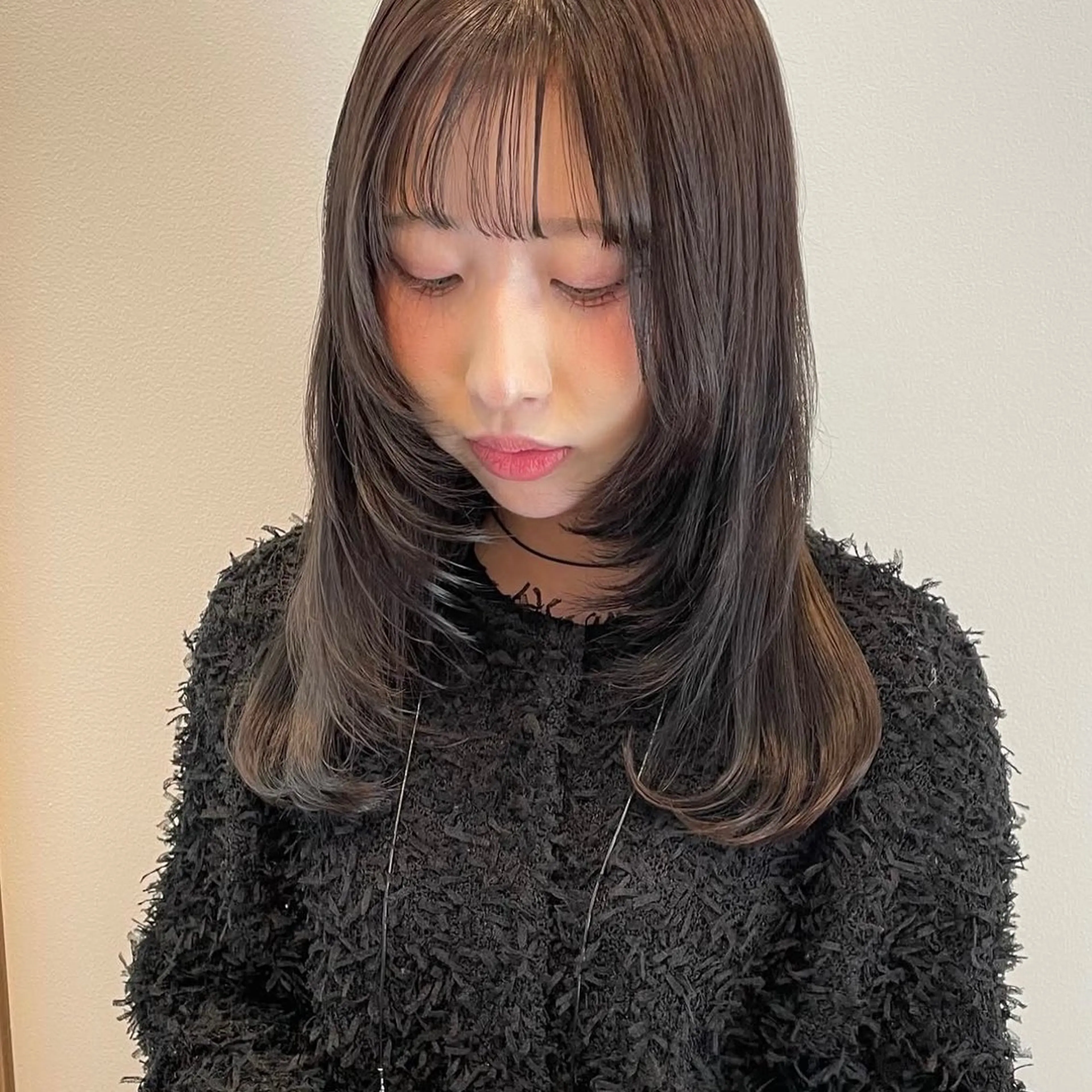 ロング カラー レイヤーカット カット ヘアカラー トリートメント haruna / Toruveのヘアスタイル