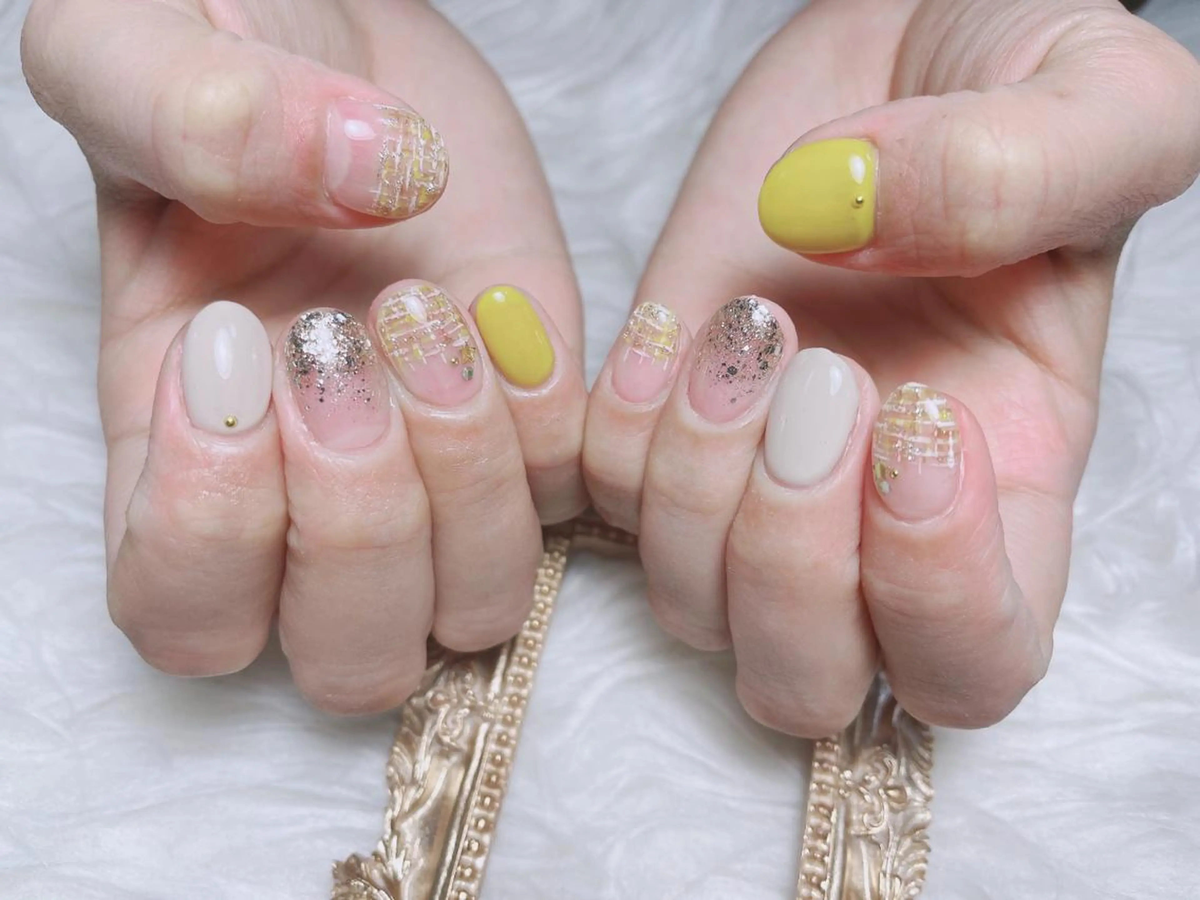 ネイル MiKi Nai池袋 長さだし得意のネイルデザイン