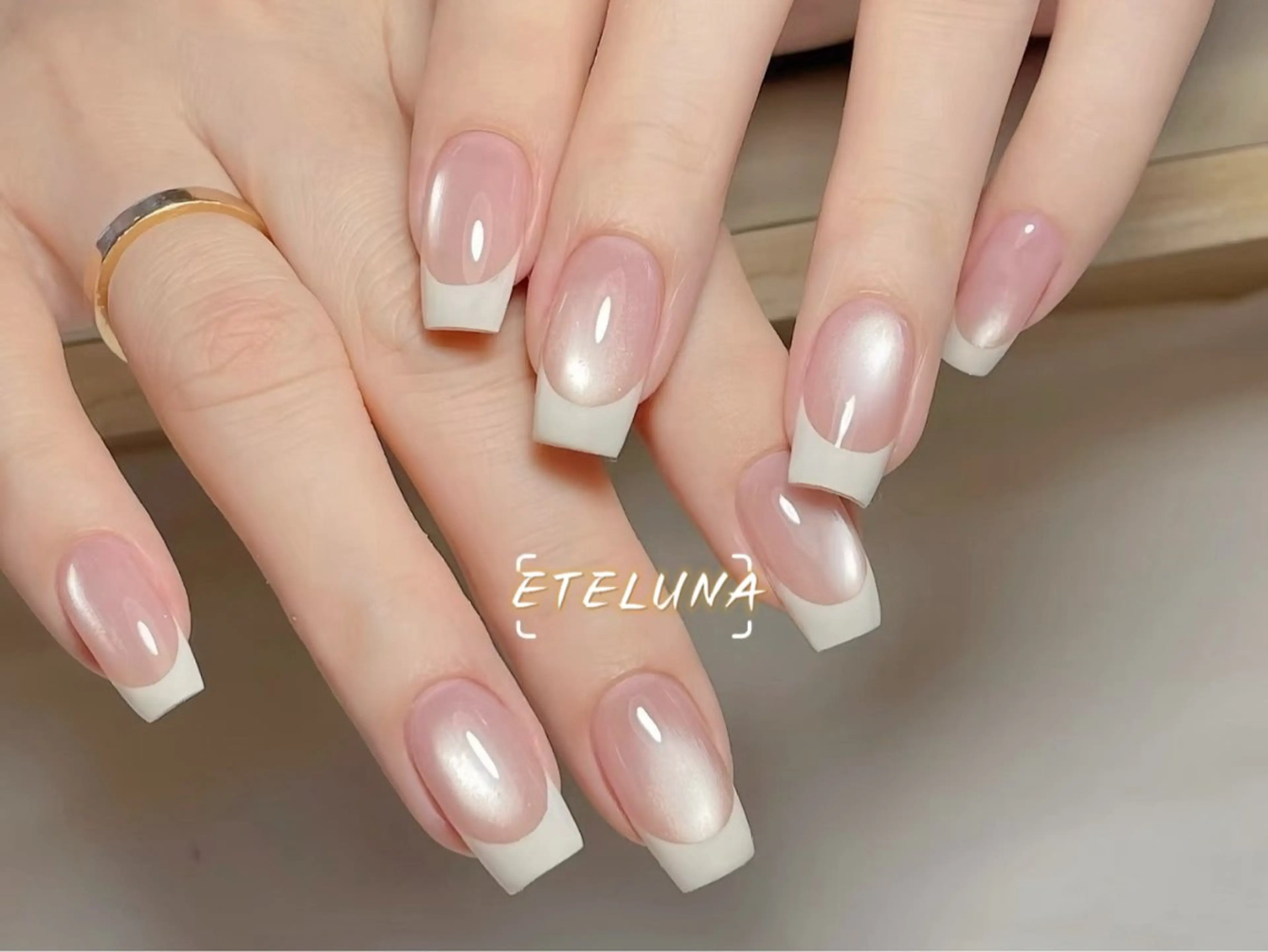 ネイル ETERNA Nail 銀座店【パラジェル/フィルイン/チップ長さだし/マグネット/ニュアンス】所属・ア カリのネイルデザイン