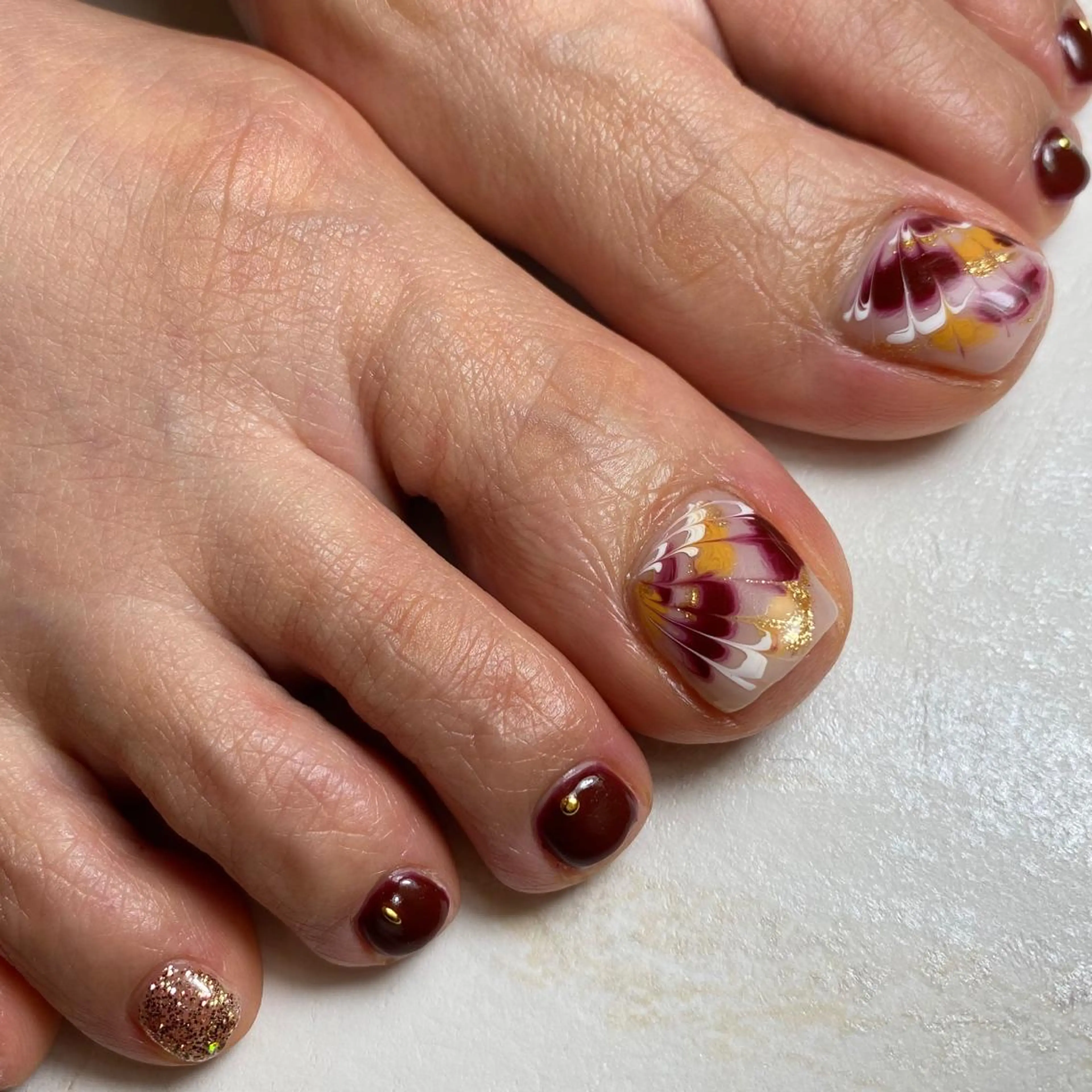ネイル フットネイル フットネイル Nail salon アトリエジョワ　金山のネイルデザイン