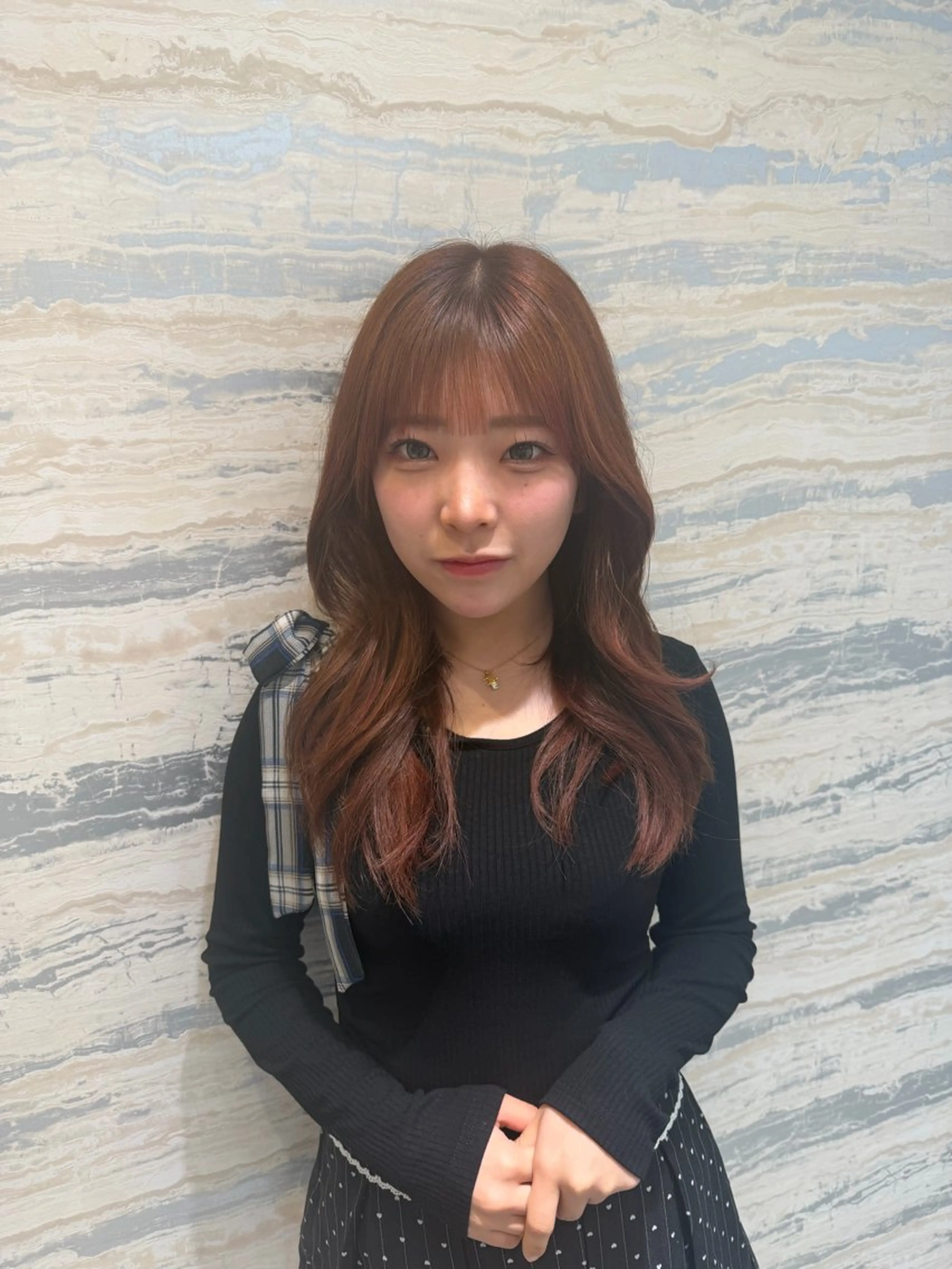 ロング カラー ヘアカラー トリートメント IENA髪質改善 🐾honokaのヘアスタイル