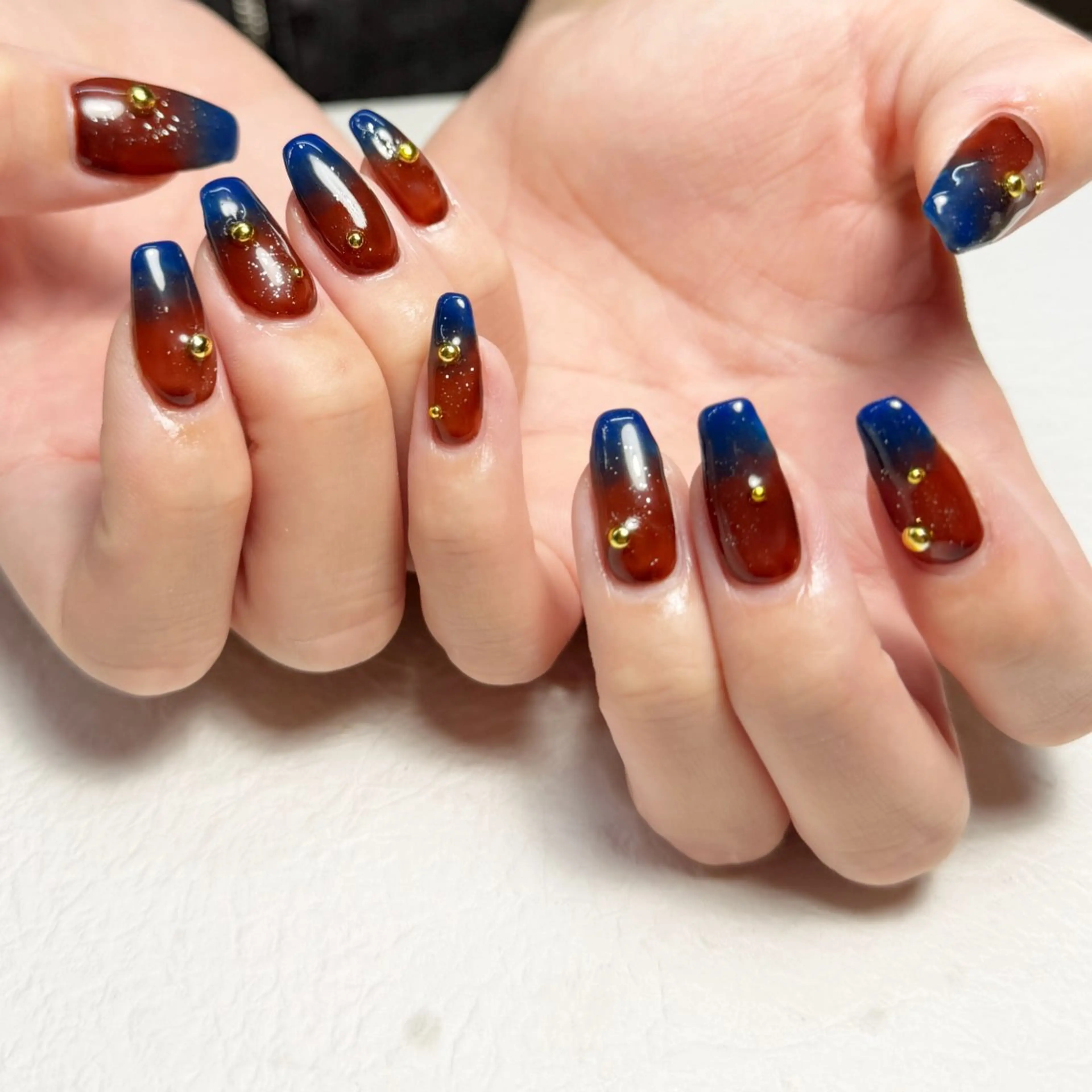 ネイル アートネイル フットネイル ジェルネイル グラデーション キラキラネイル ハンドネイル Y nail なんば堀江店のネイルデザイン