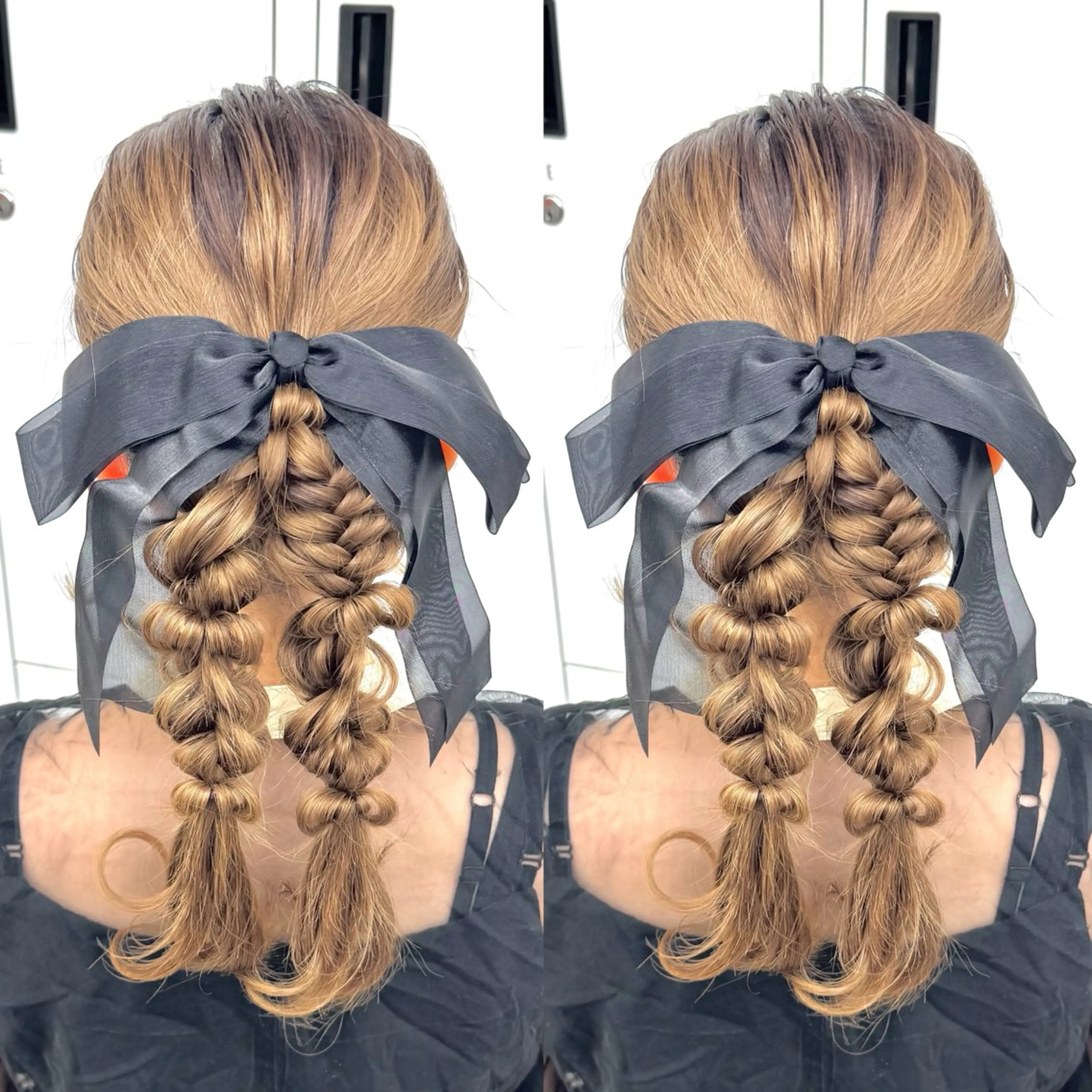 ロング ヘアアレンジ ヘアセット ヘアメ🎀推しカラー 🥣横浜/しほ🧸のヘアスタイル