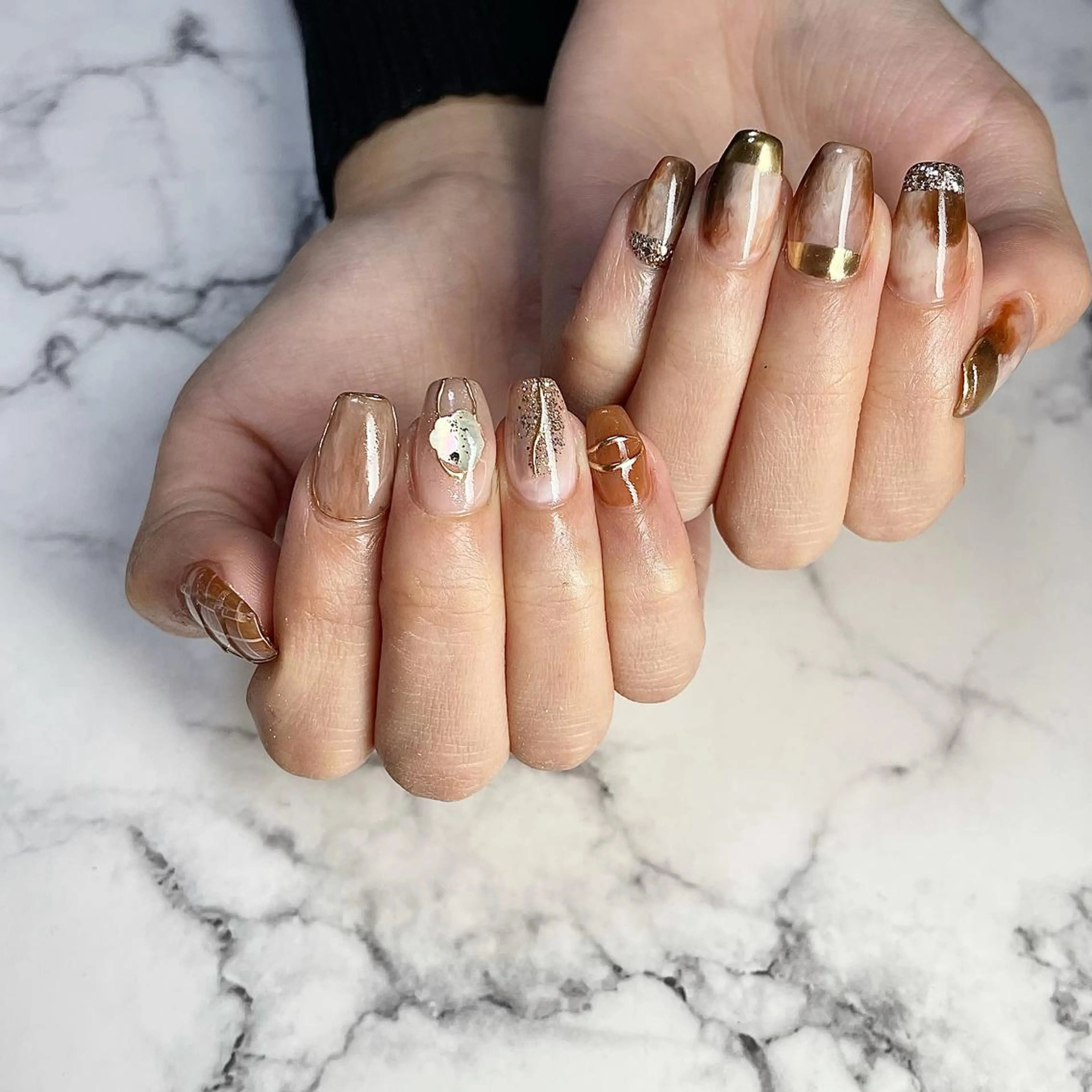 ネイル 持ち込み Mnail mayuのネイルデザイン