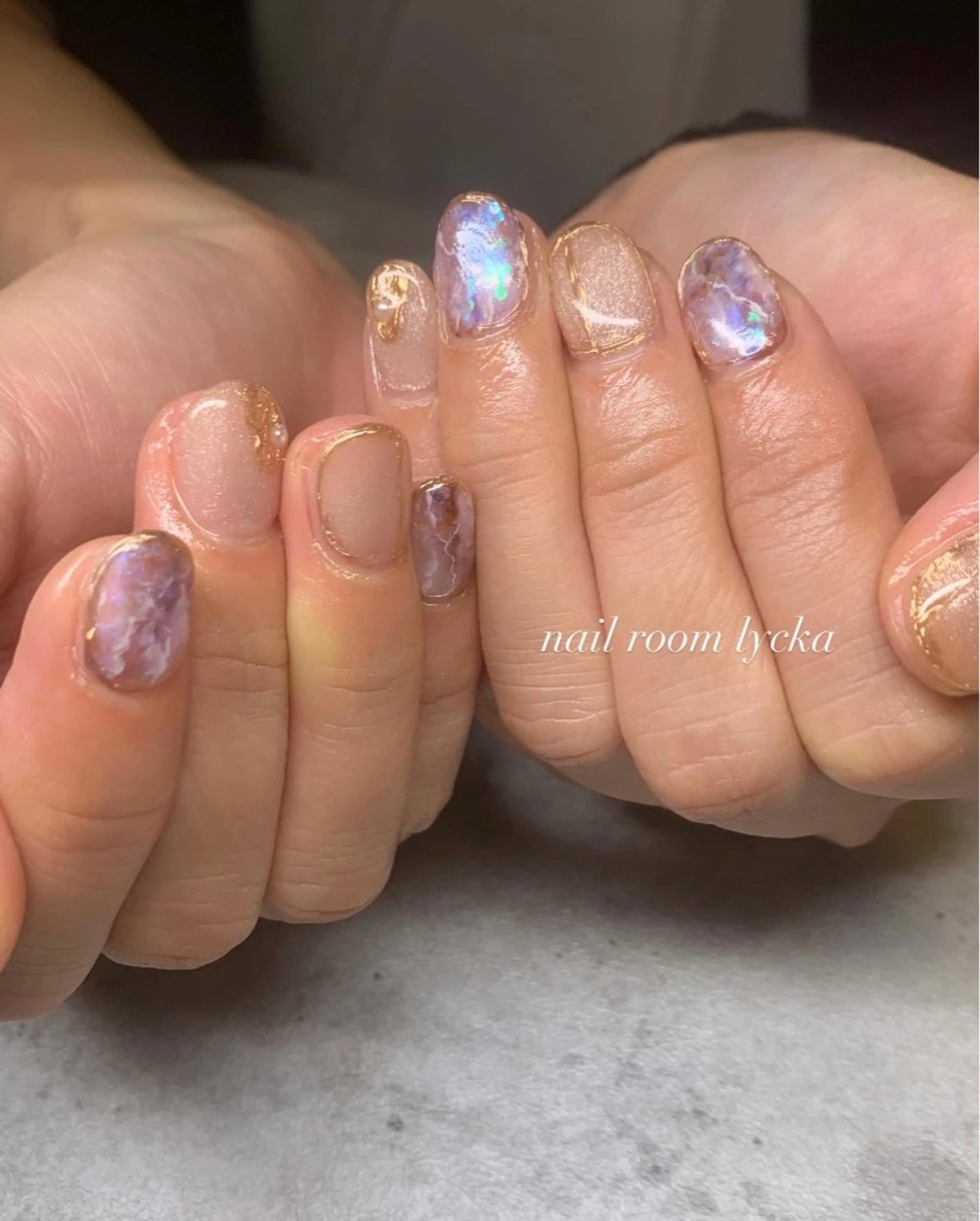 ネイル ﾈｲﾙﾙｰﾑﾘｯｶ 𝐦𝐚𝐲𝐮のネイルデザイン