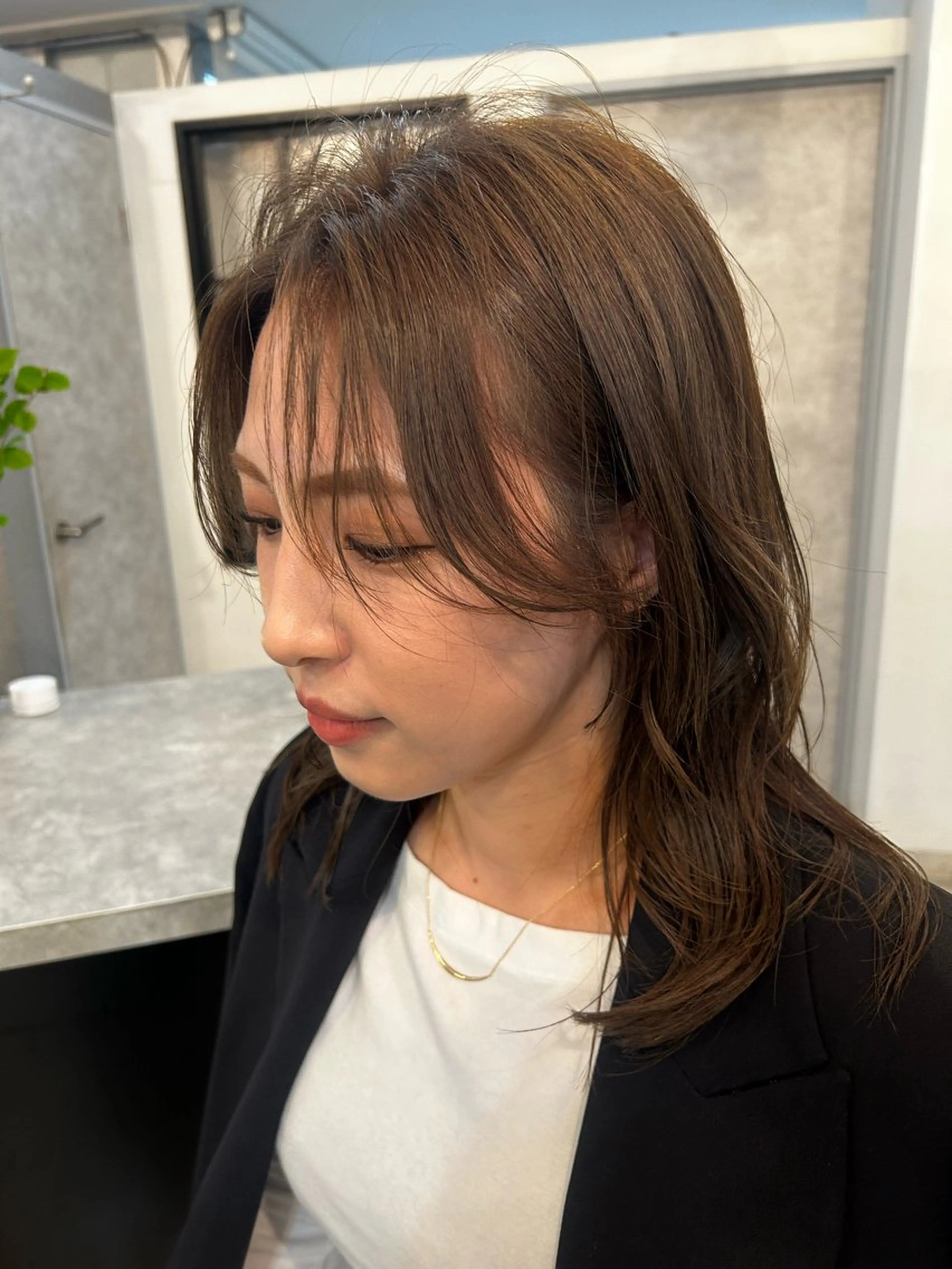 ミディアム ブリーチ／ヘアセット 🪞🌙minamiのヘアスタイル