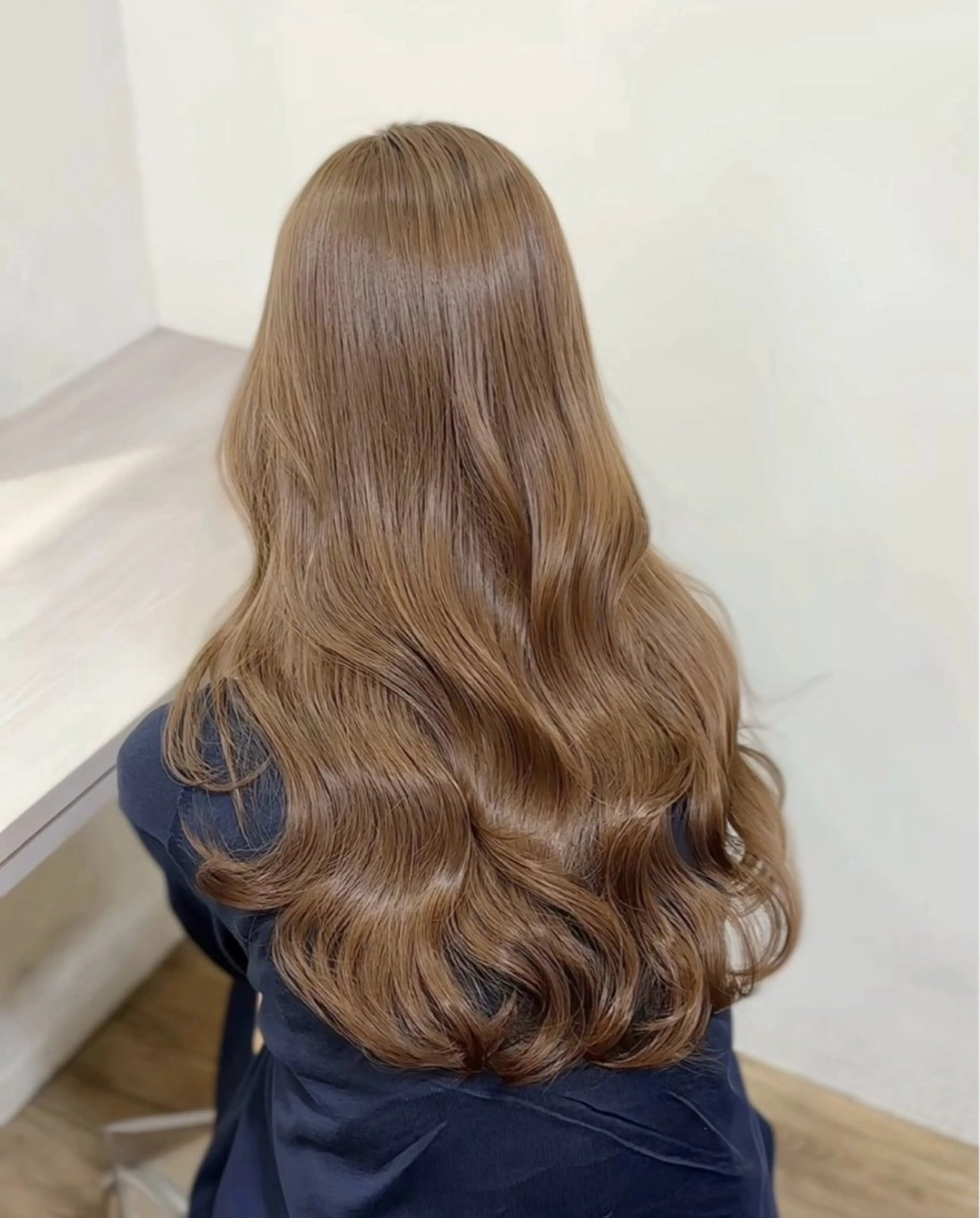 ロング カラー ヘアカラー トリートメント 艶髪カラー/ 茶屋町/王子凌汰のヘアスタイル