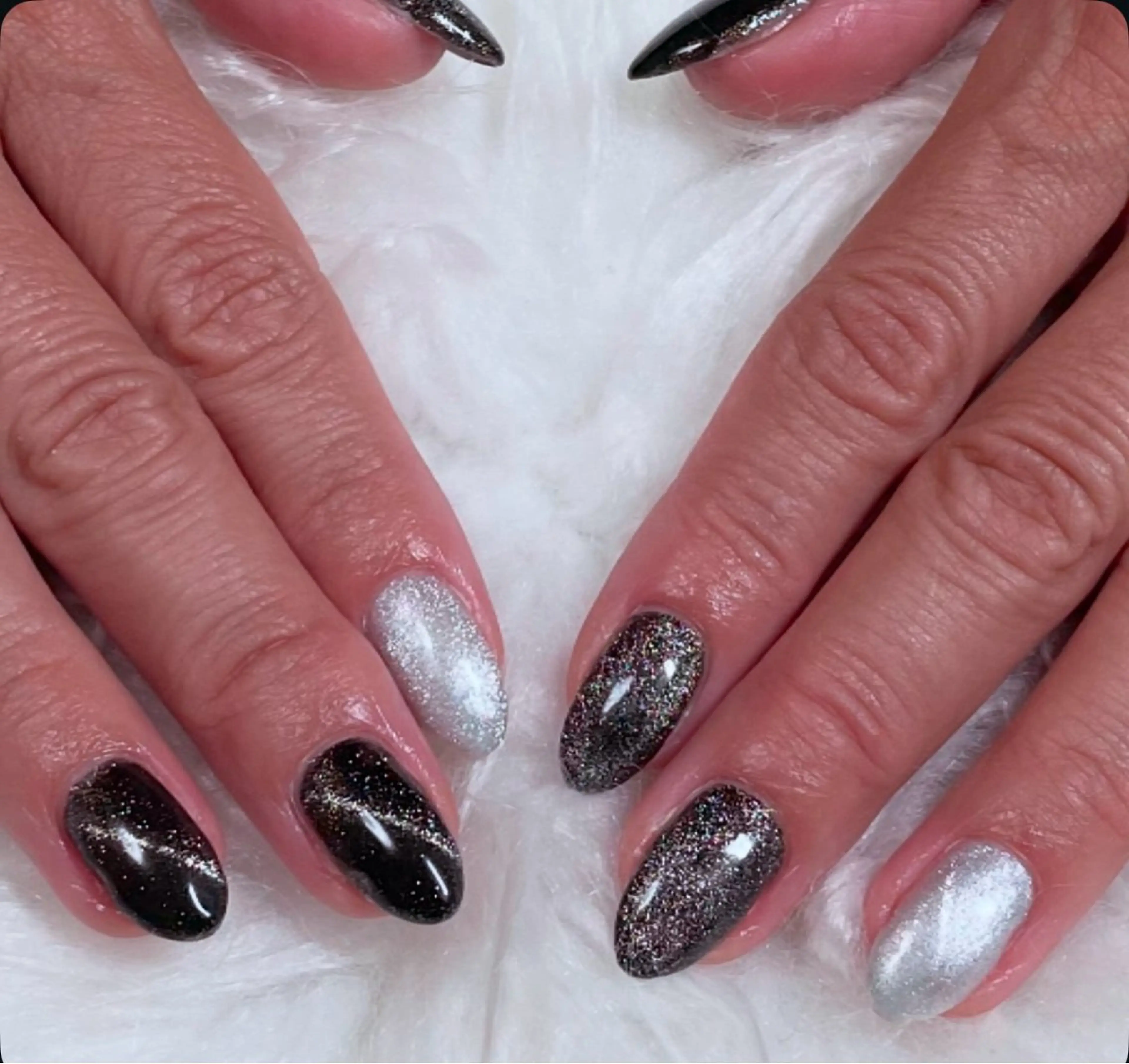 🎀期間限定🎀マグネットネイル期間限定2色まで💅の写真