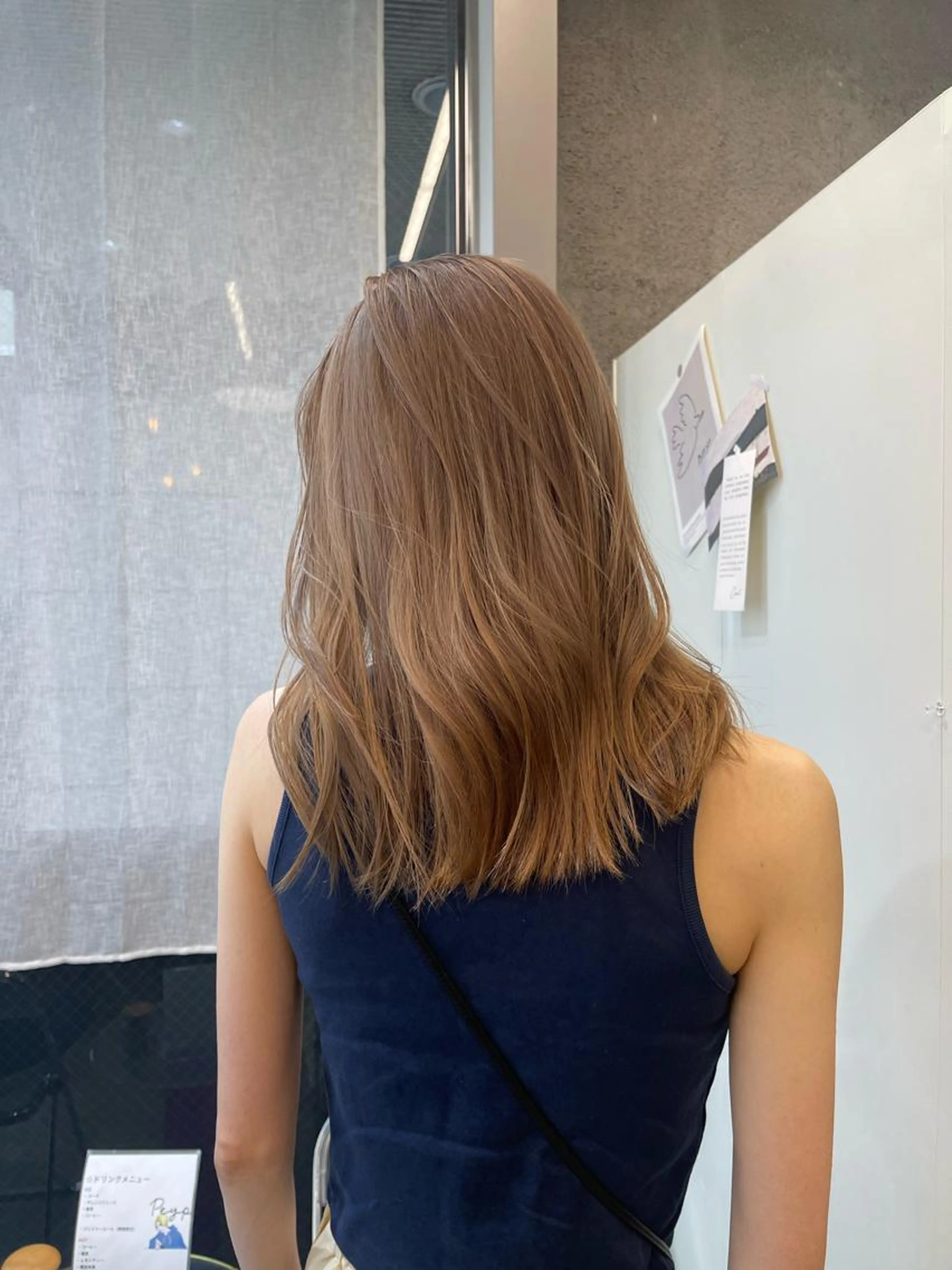 ✨ダブルカラーでこだわりのハイトーン⭐︎ブリーチ＋カラー¥12,000の写真