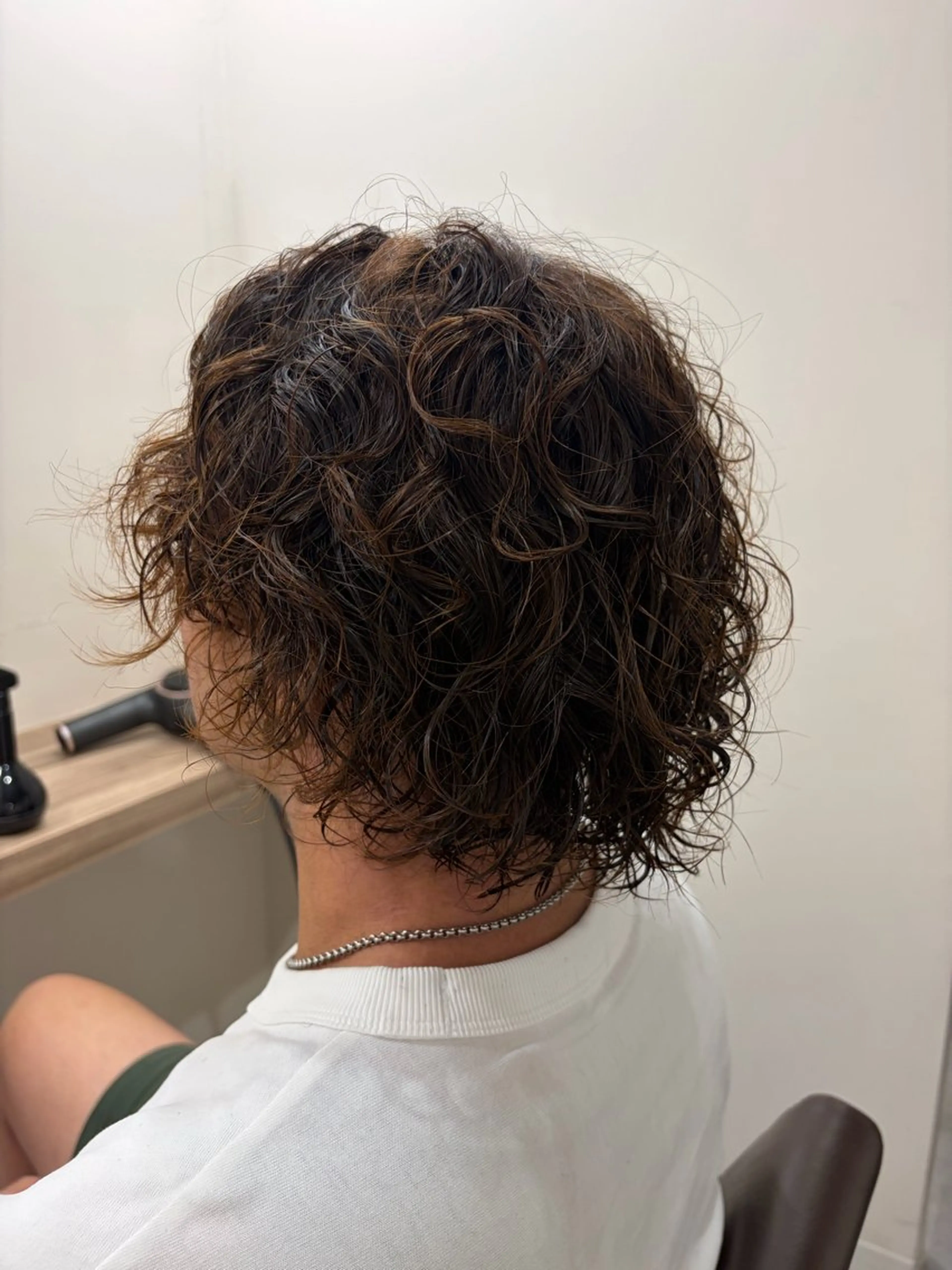パーマ メンズ カット パーマ メンズカット attraitななかのヘアスタイル