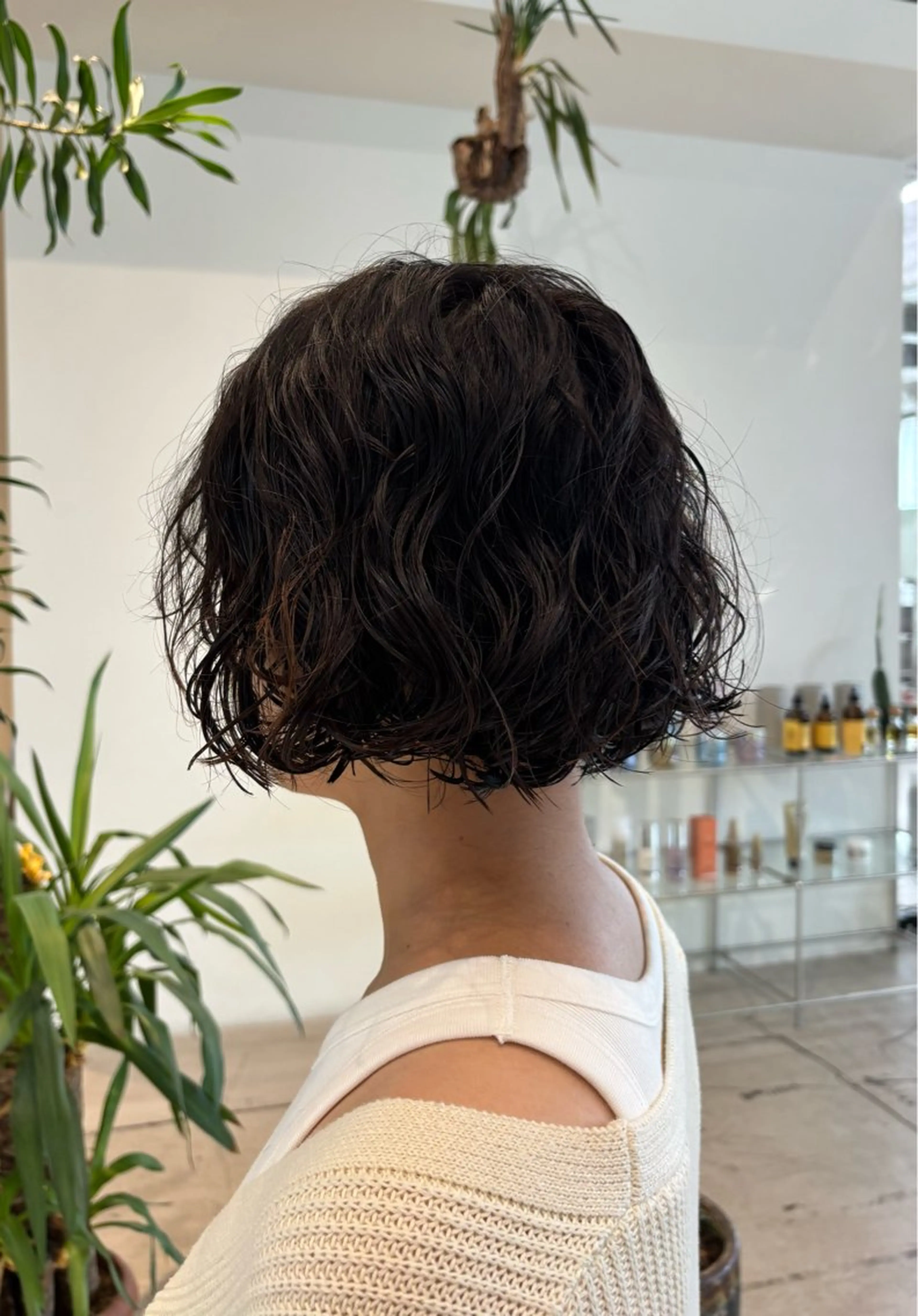 ミディアム パーマ カット パーマ ANY/須田麻人 /パーマスタイルのヘアスタイル