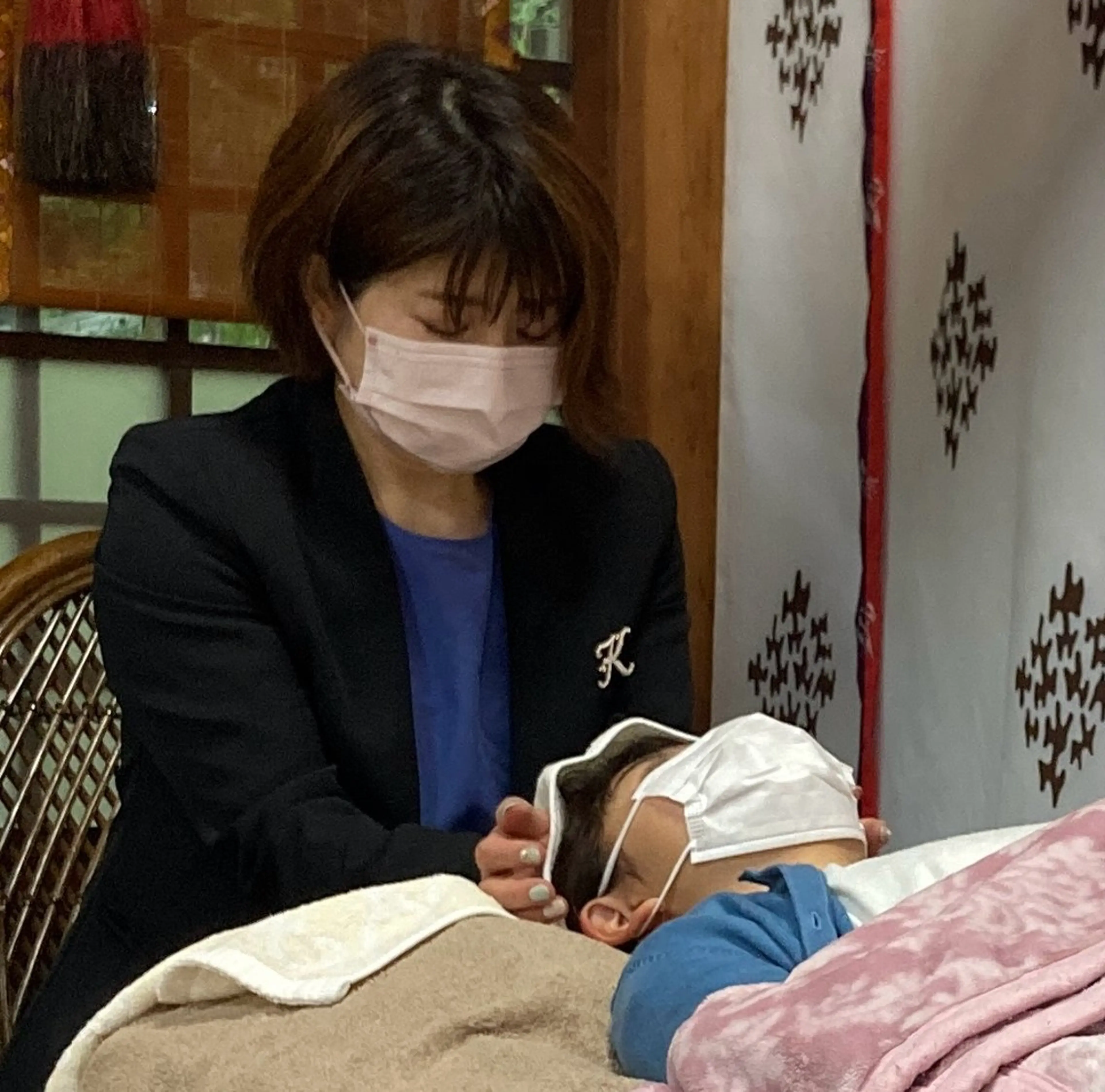 小顔矯正　まつ毛 Komaci篠田敦子のヘアスタイル