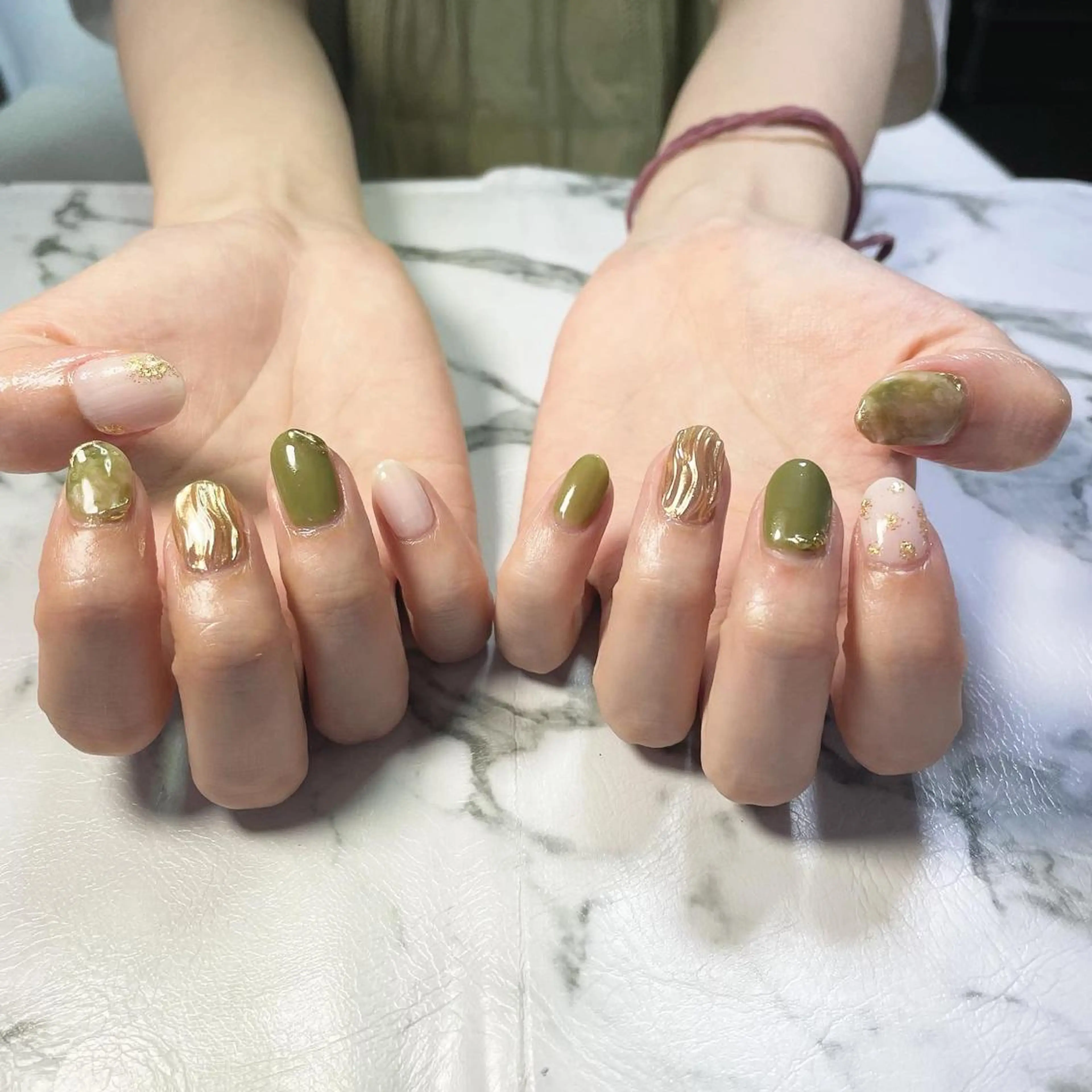 ネイル ニュアンスネイル Momo nailsalonのネイルデザイン