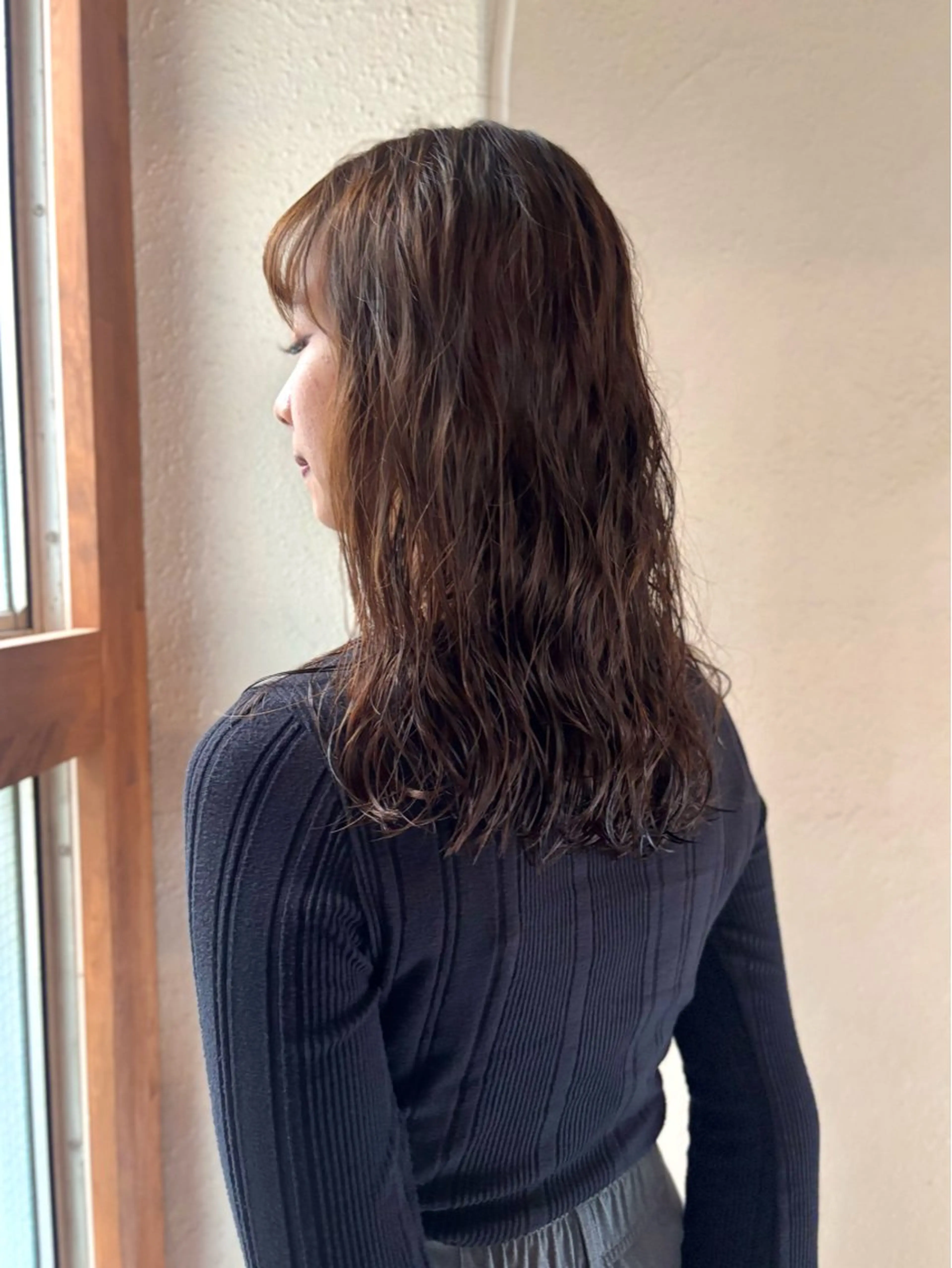 ロング パーマ カット パーマ ミカ🌟パーマ/ ニュアンスパーマのヘアスタイル