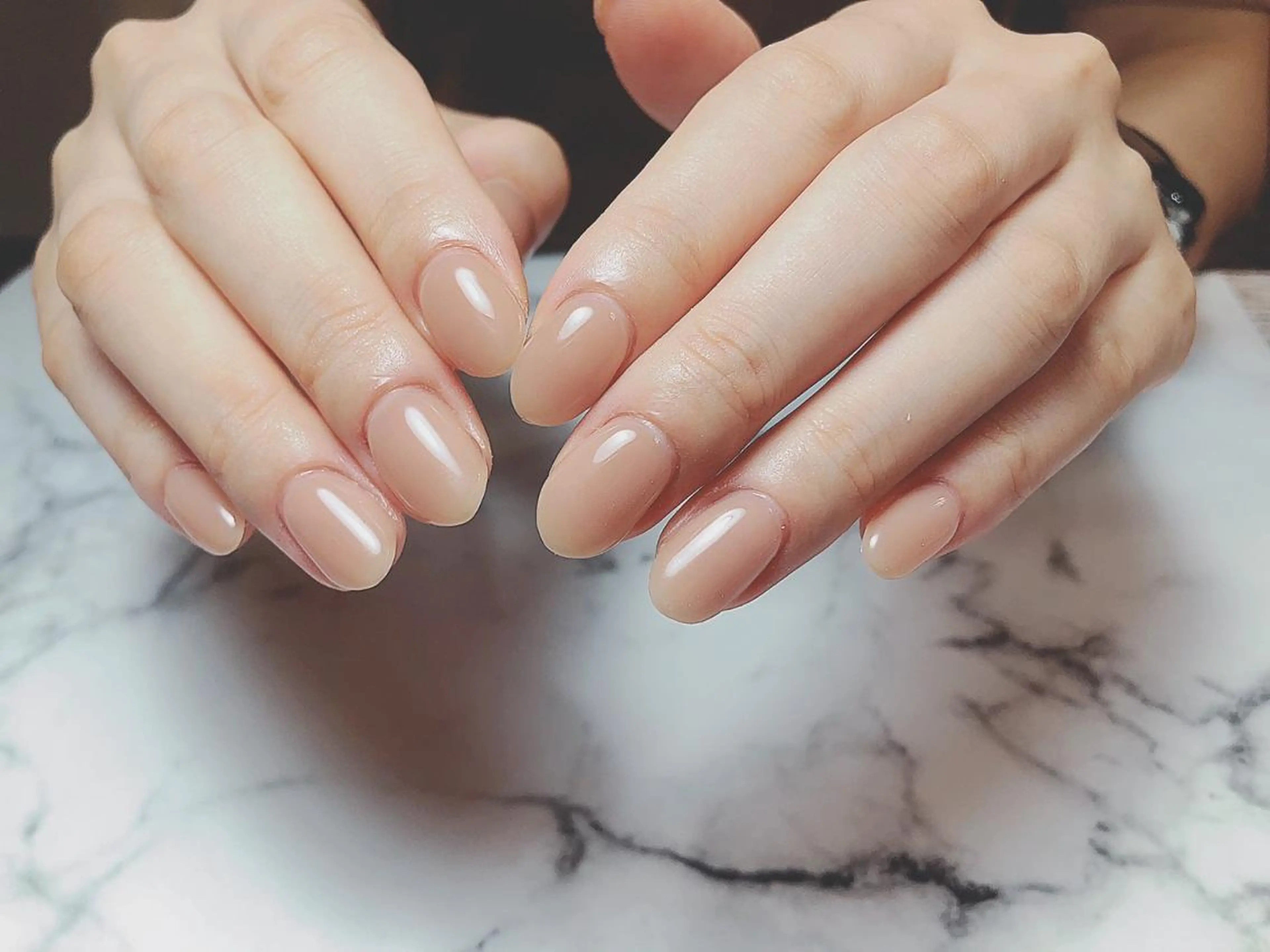 ネイル アートネイル ジェルネイル ニュアンスネイル パラジェル Nailist Honamiのネイルデザイン