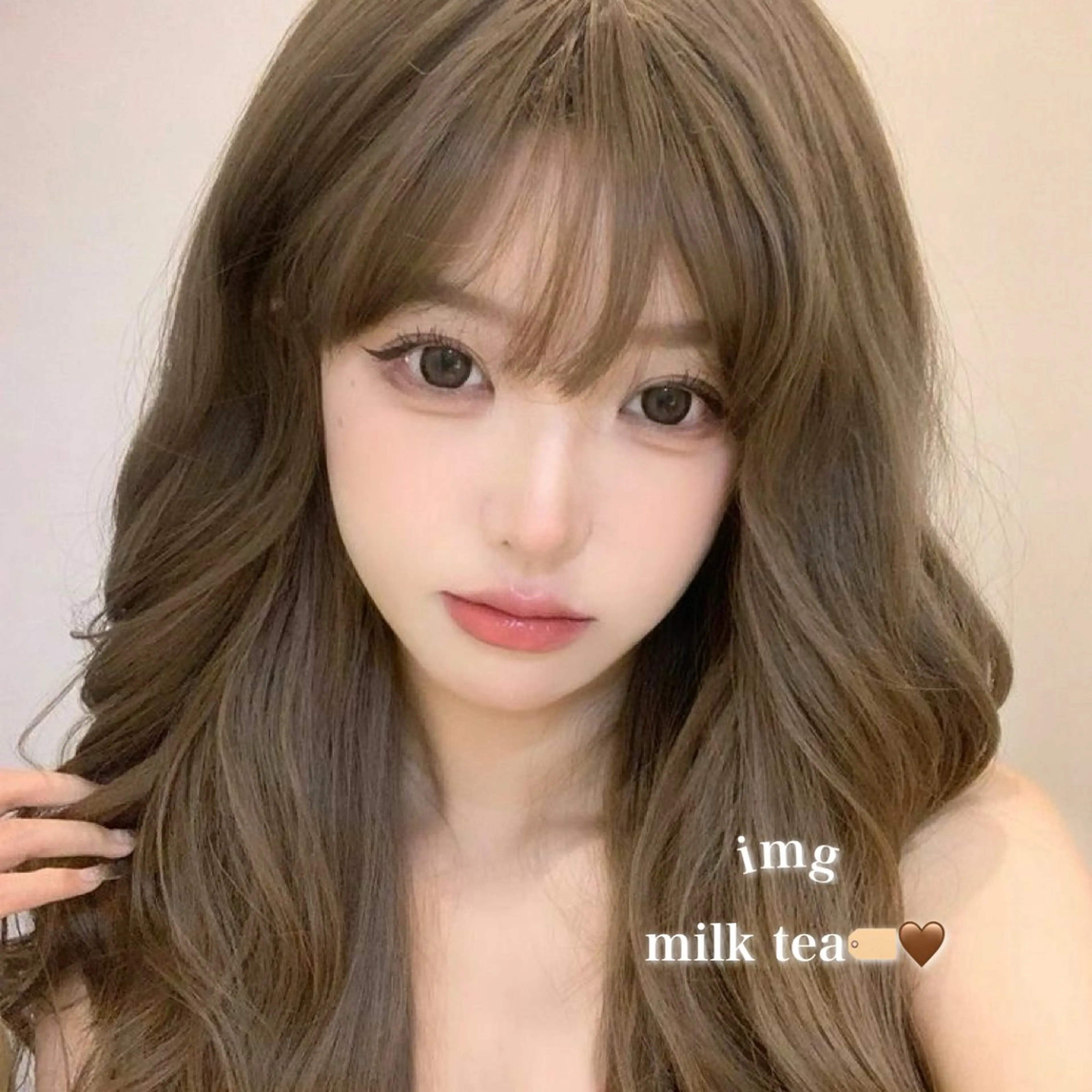 カラー girly❤︎暖色ヘ ア➰🎀HINANOのヘアスタイル