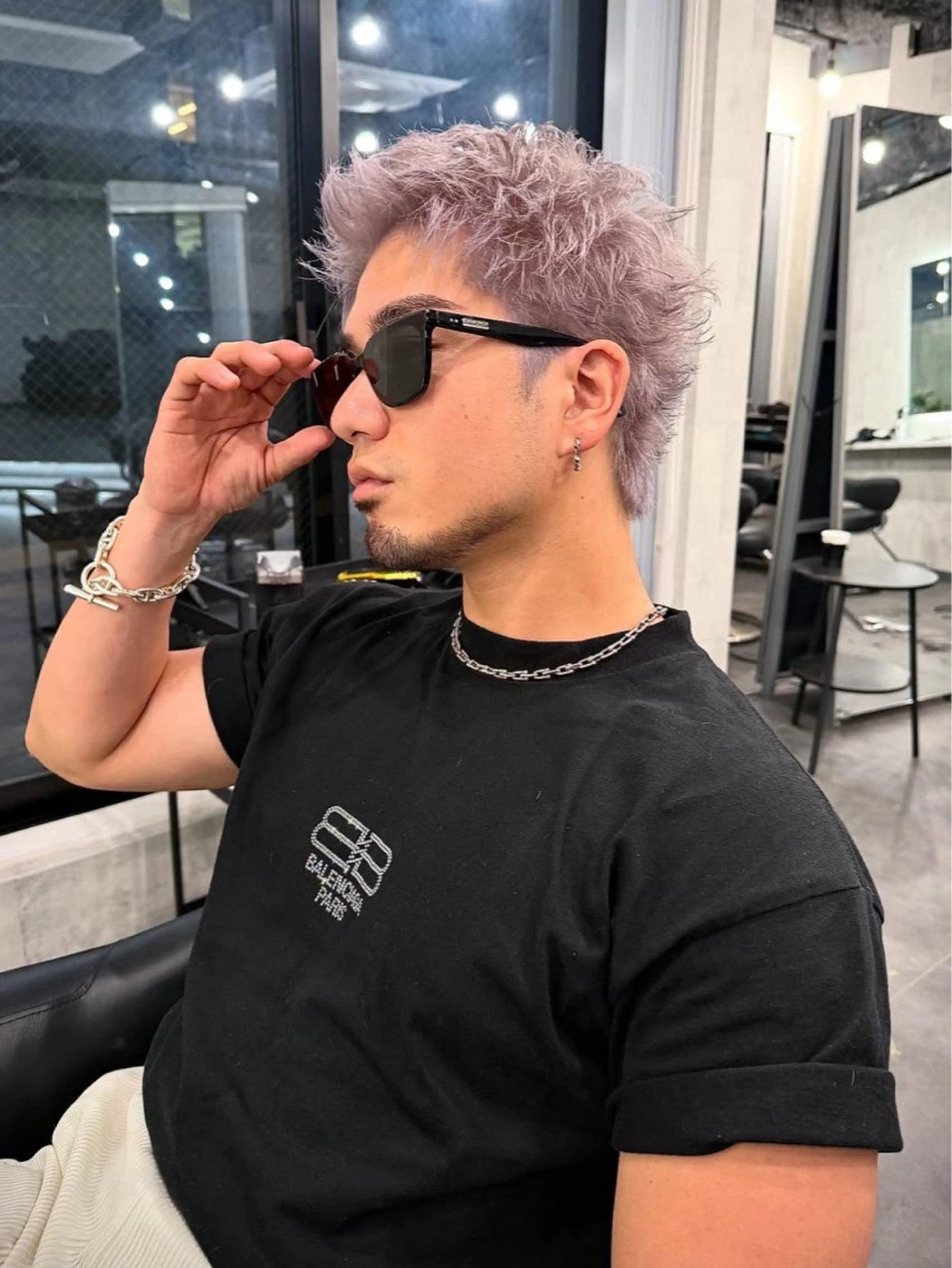 ショート カラー メンズ 🔥二刀流美容師🔥 渋谷/近澤瑠以✂︎のヘアスタイル