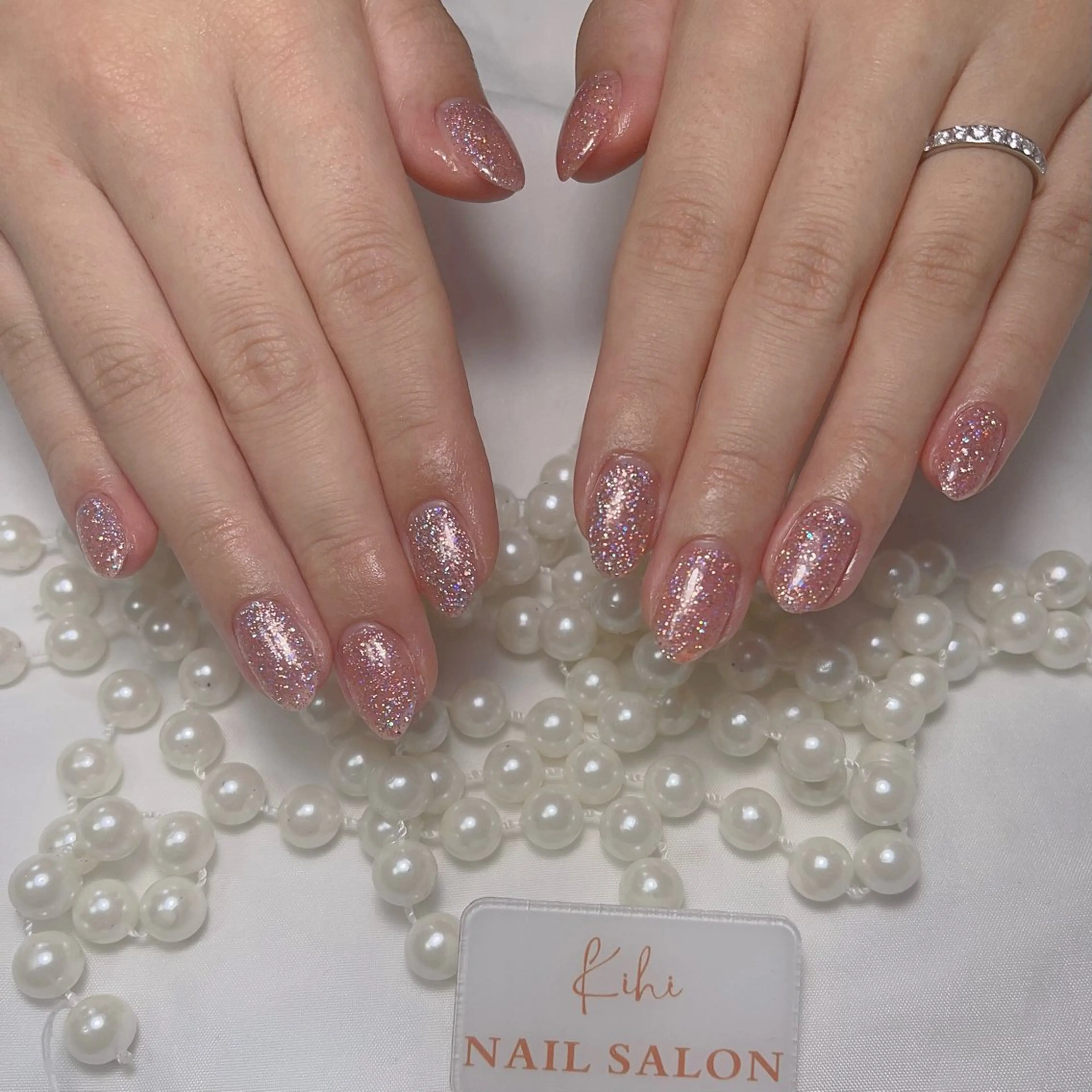 ネイル アートネイル フレンチネイル ジェルネイル グラデーション 韓国ネイル ハンドネイル ハンドケア さくら💮💮 【オフ無料】のネイルデザイン