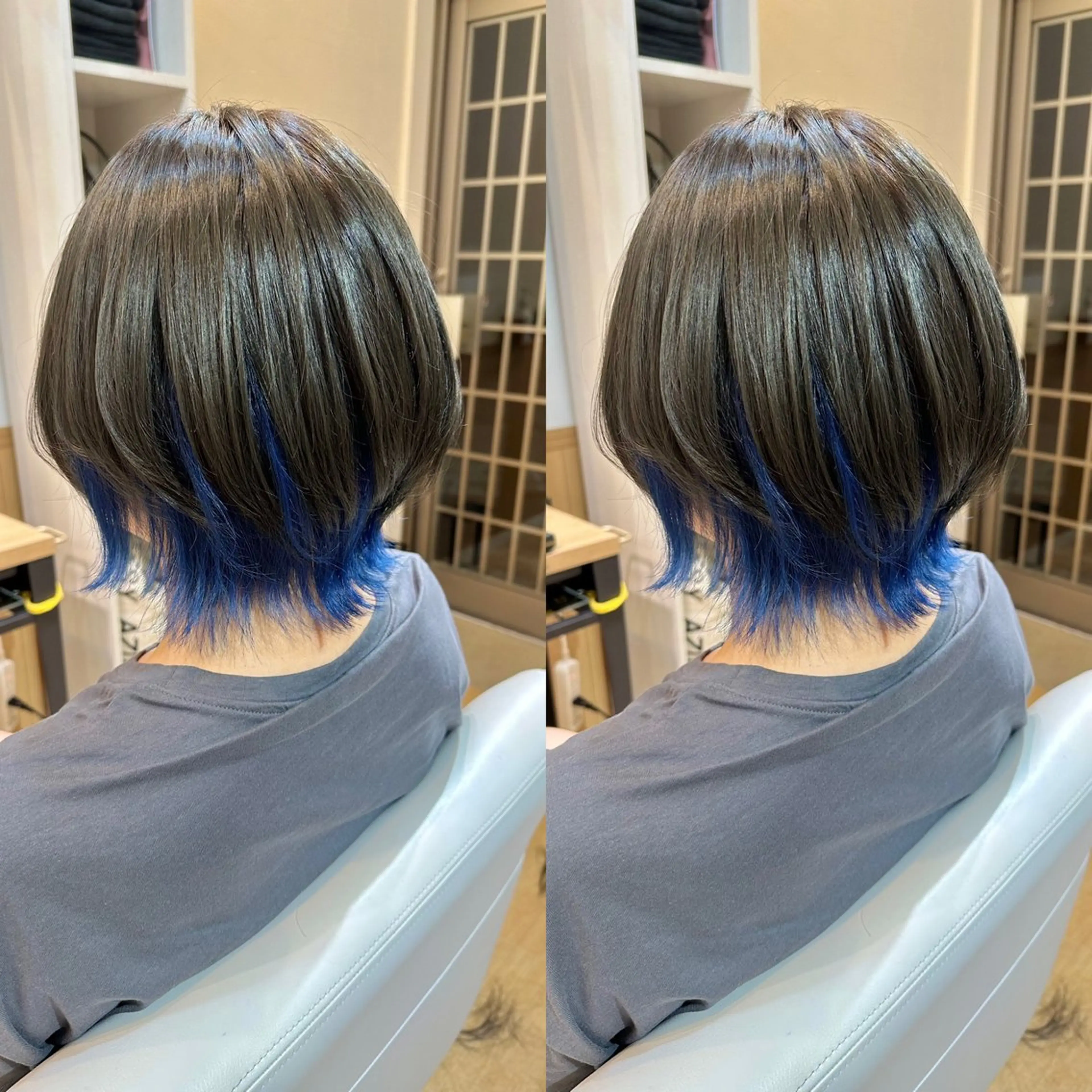 ミディアム カラー おおつか せいやのヘアスタイル