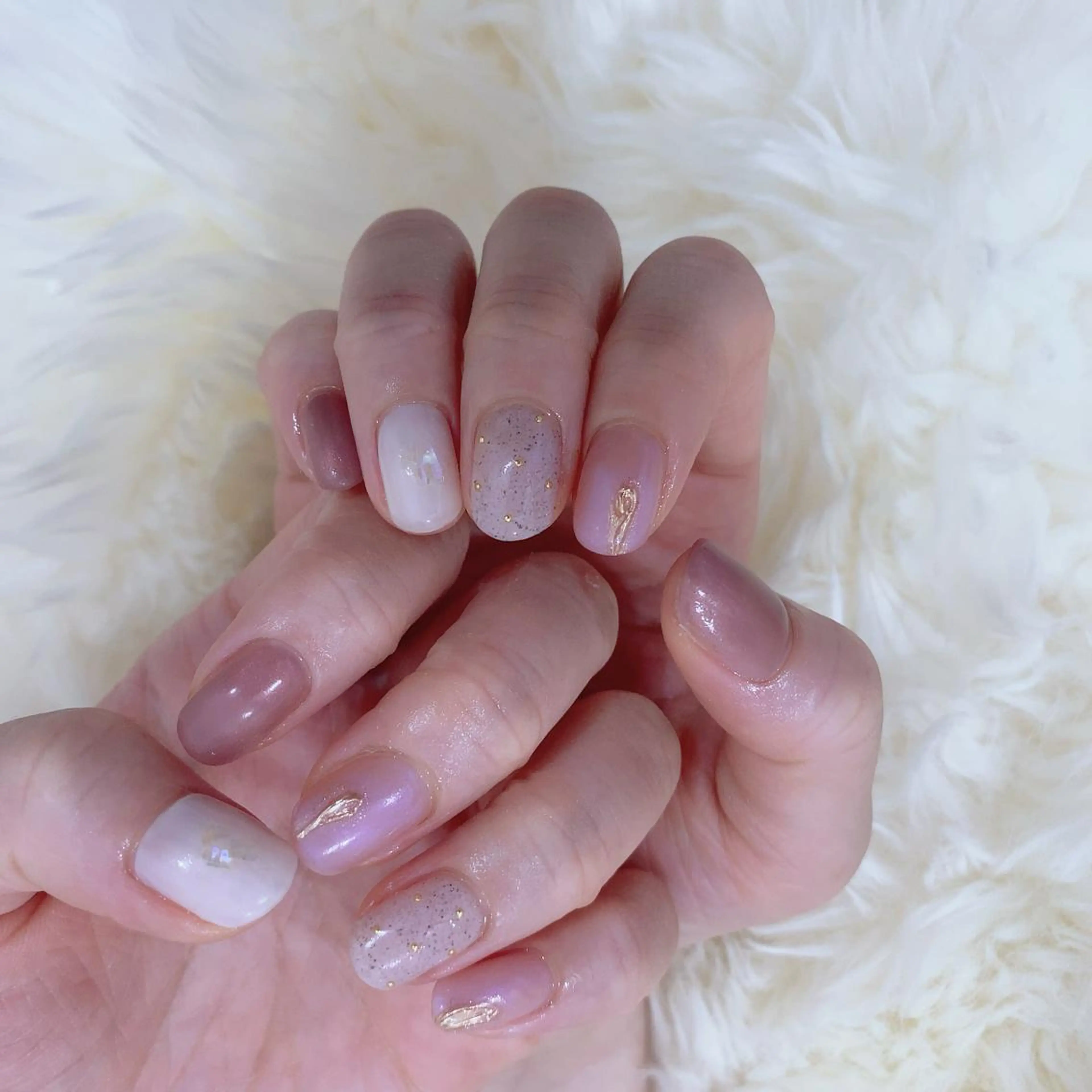 ネイル ミラーネイル SOL NAILのネイルデザイン