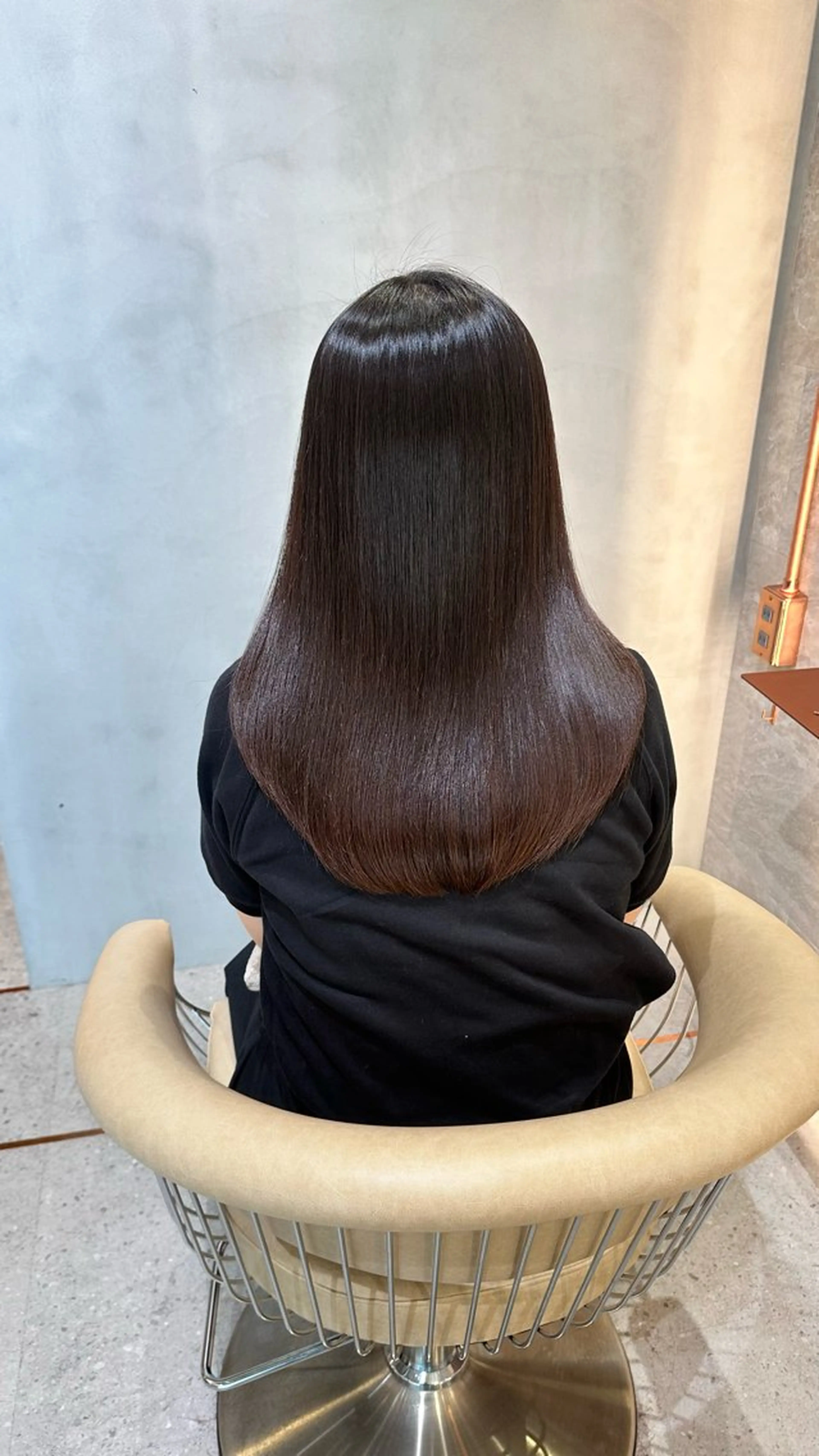 ロング カット ヘアカラー 縮毛矯正 トリートメント 🫧髪質改善🤍丁寧 で好評🫧/MAKIのヘアスタイル