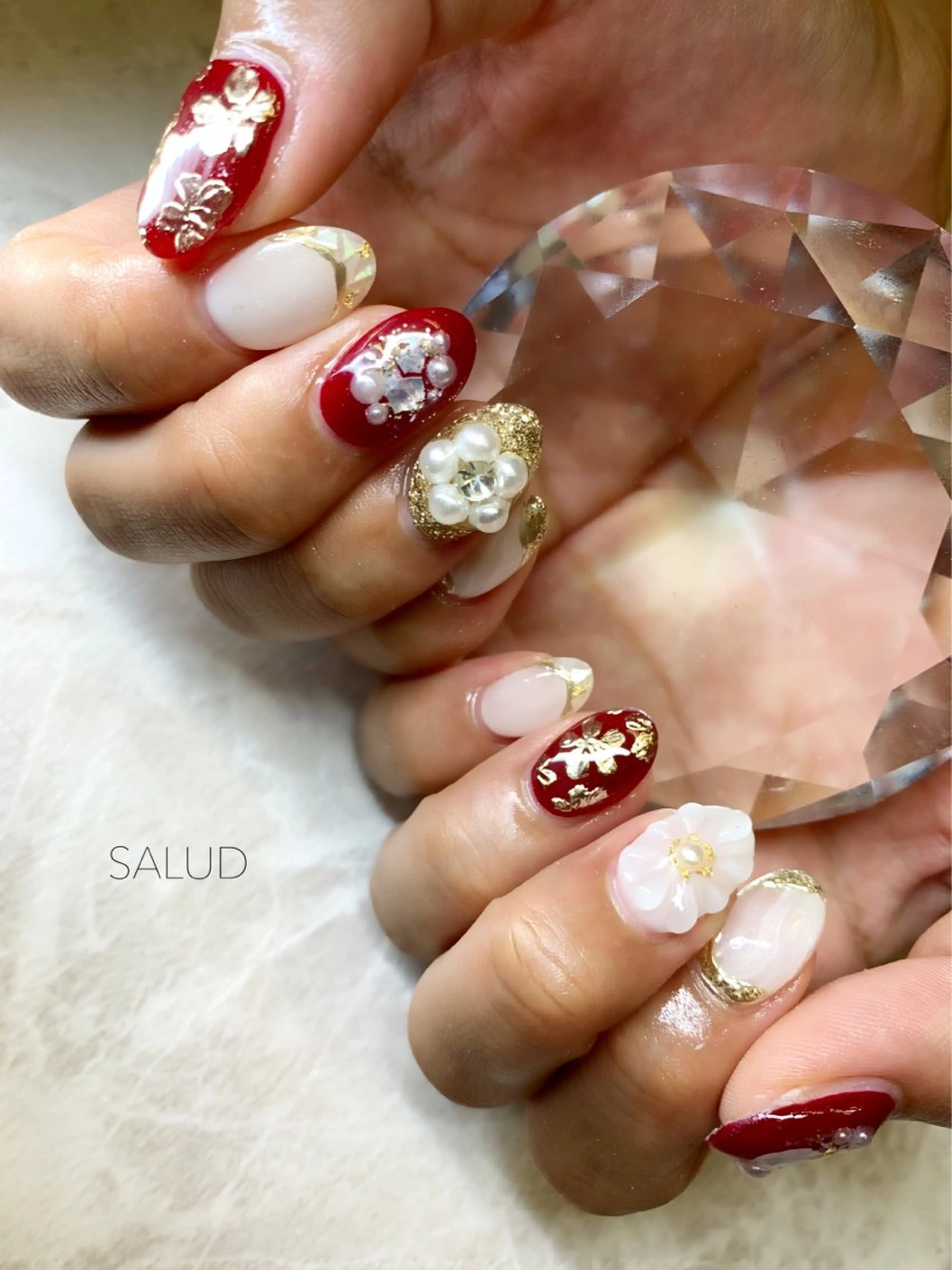 ネイル ハンドネイル Nail Salon SALUDのネイルデザイン