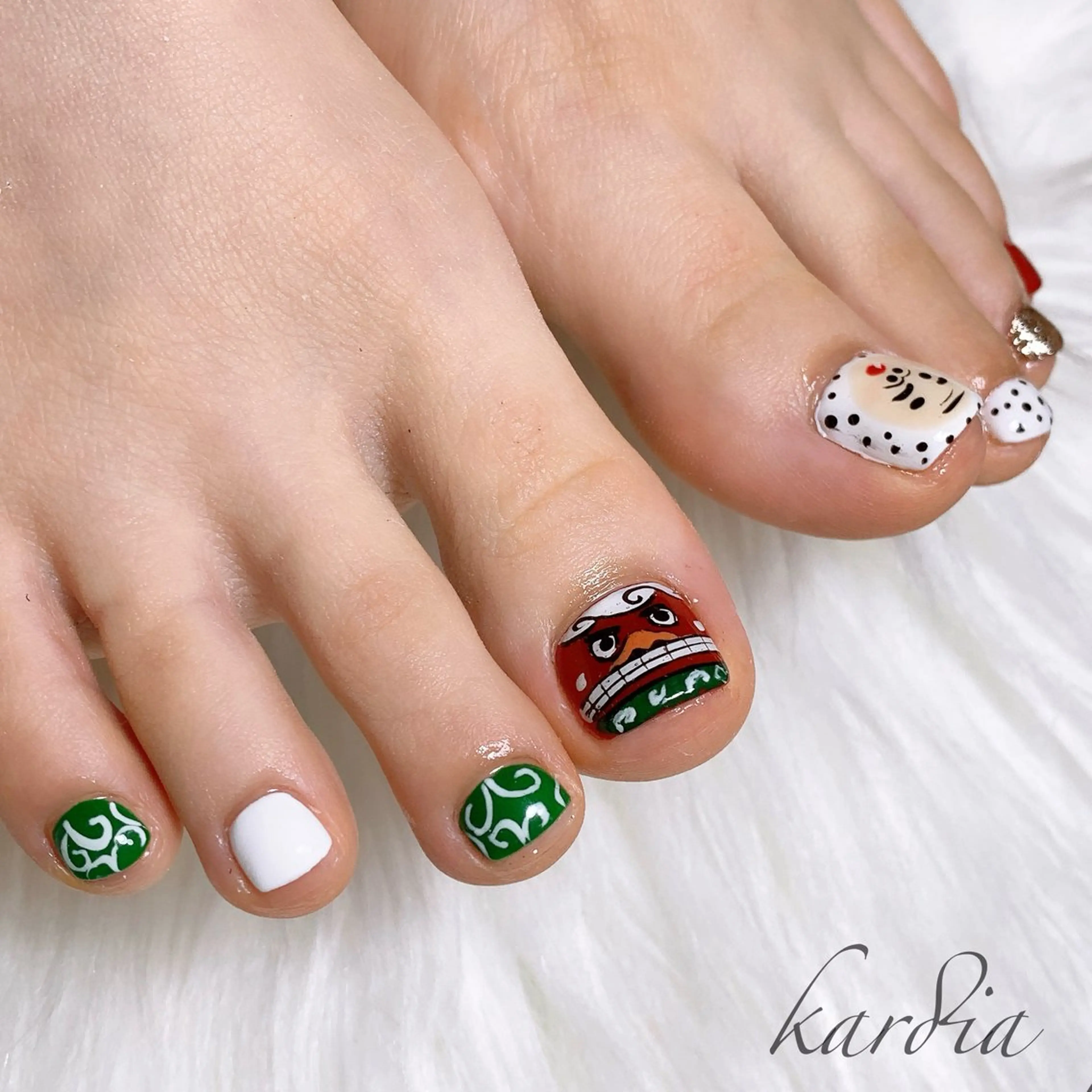 ネイル καρδιά -ｶﾙﾃﾞｨｱ-のネイルデザイン