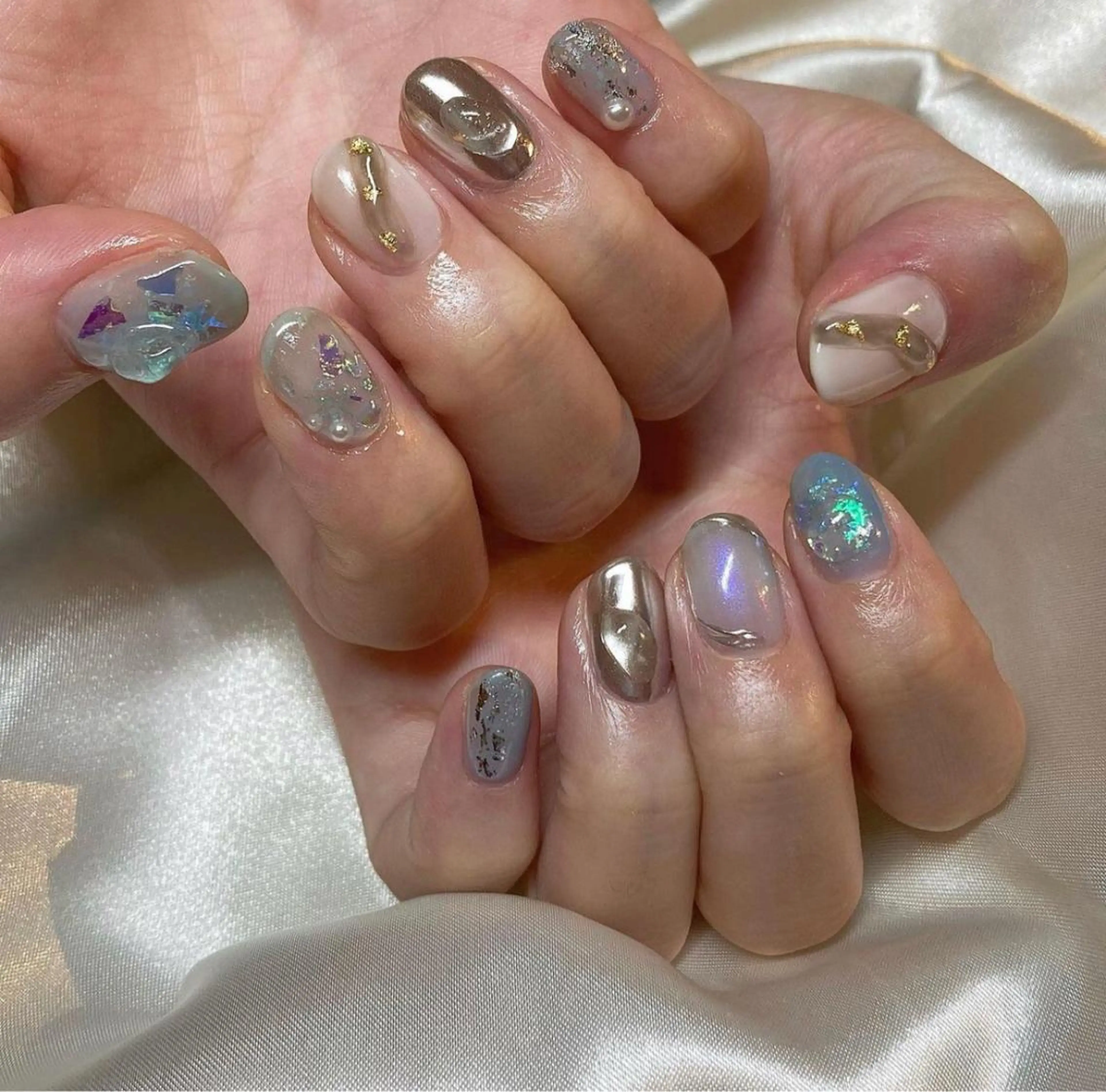 ネイル ﾐﾙﾌｨｰﾕ /Tomoeのネイルデザイン