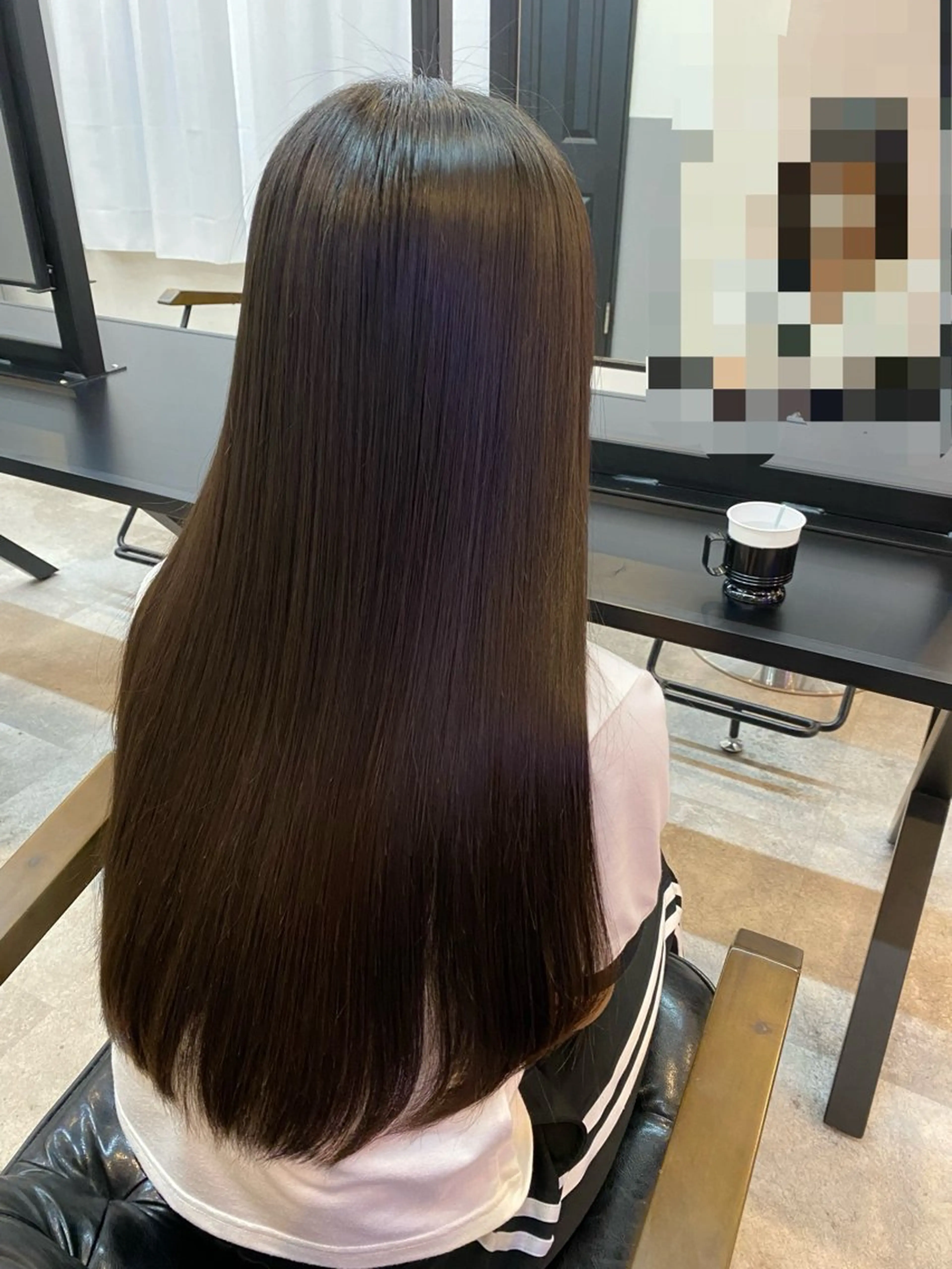 ロング 縮毛矯正 トリートメント ROI 【ロイ】のヘアスタイル