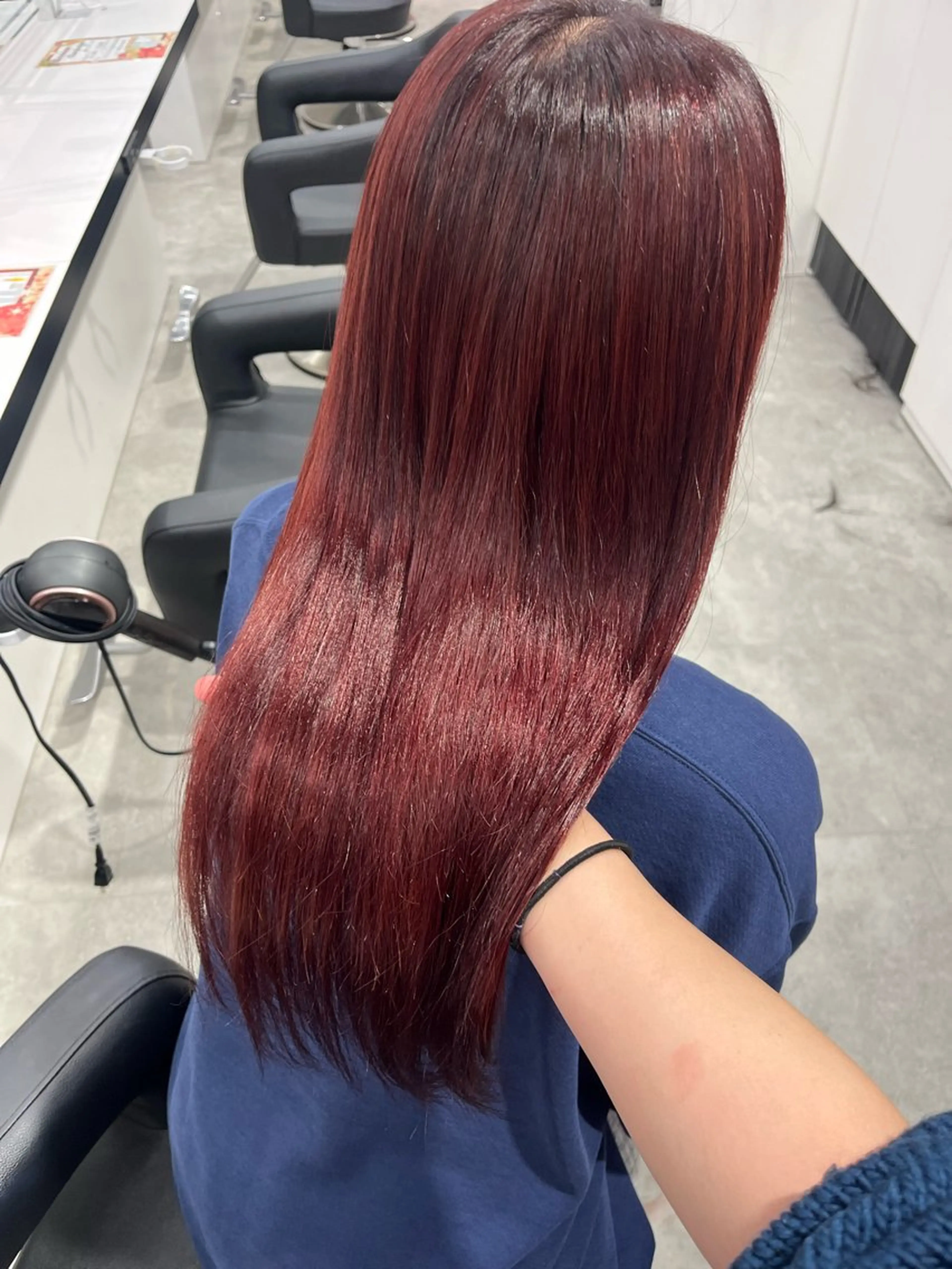 ロング カラー みう/仙台/暖色/ 艶髪/顔周りカット/のヘアスタイル